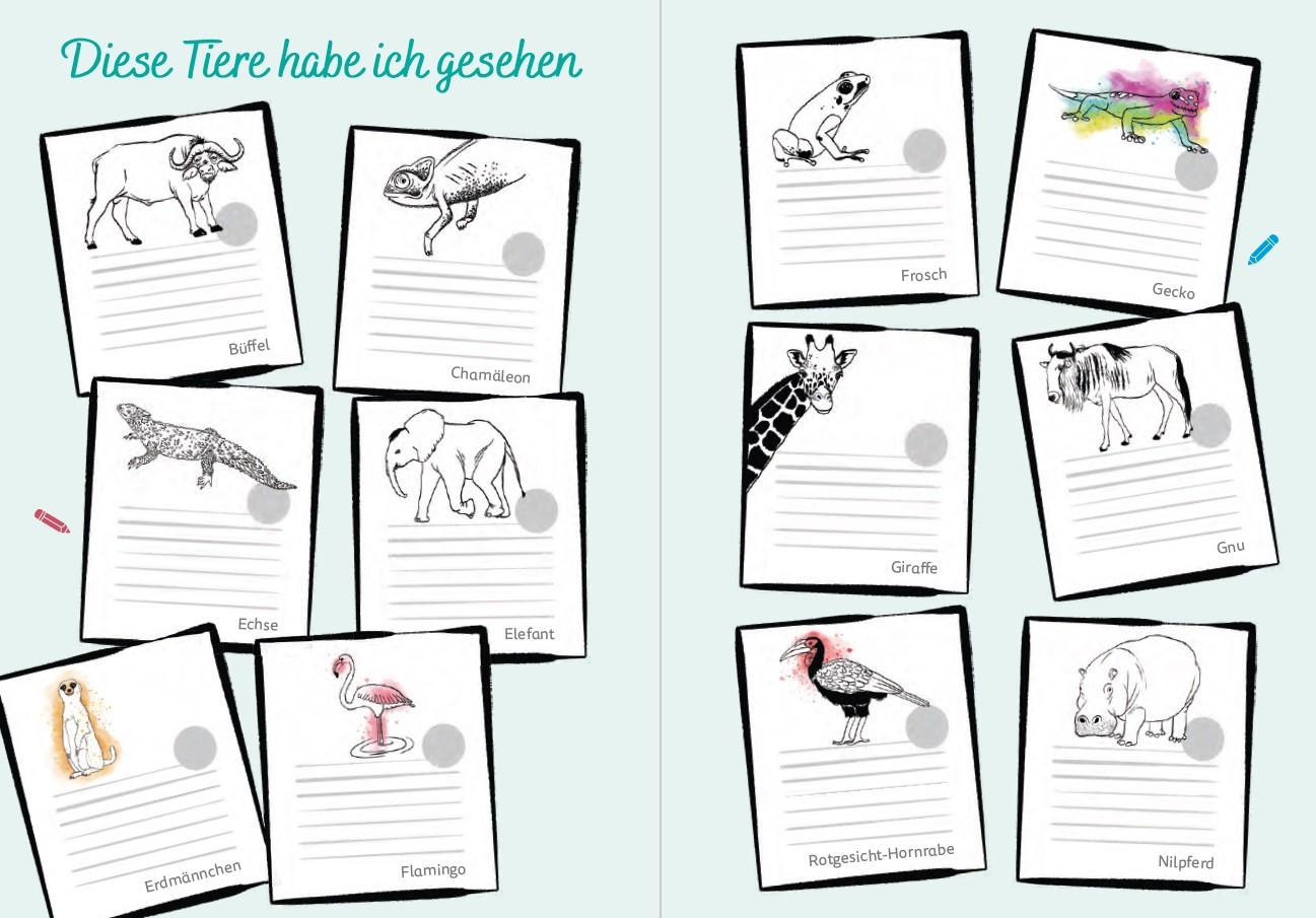 Beispielinhalt (Bild) Südafrika for kids