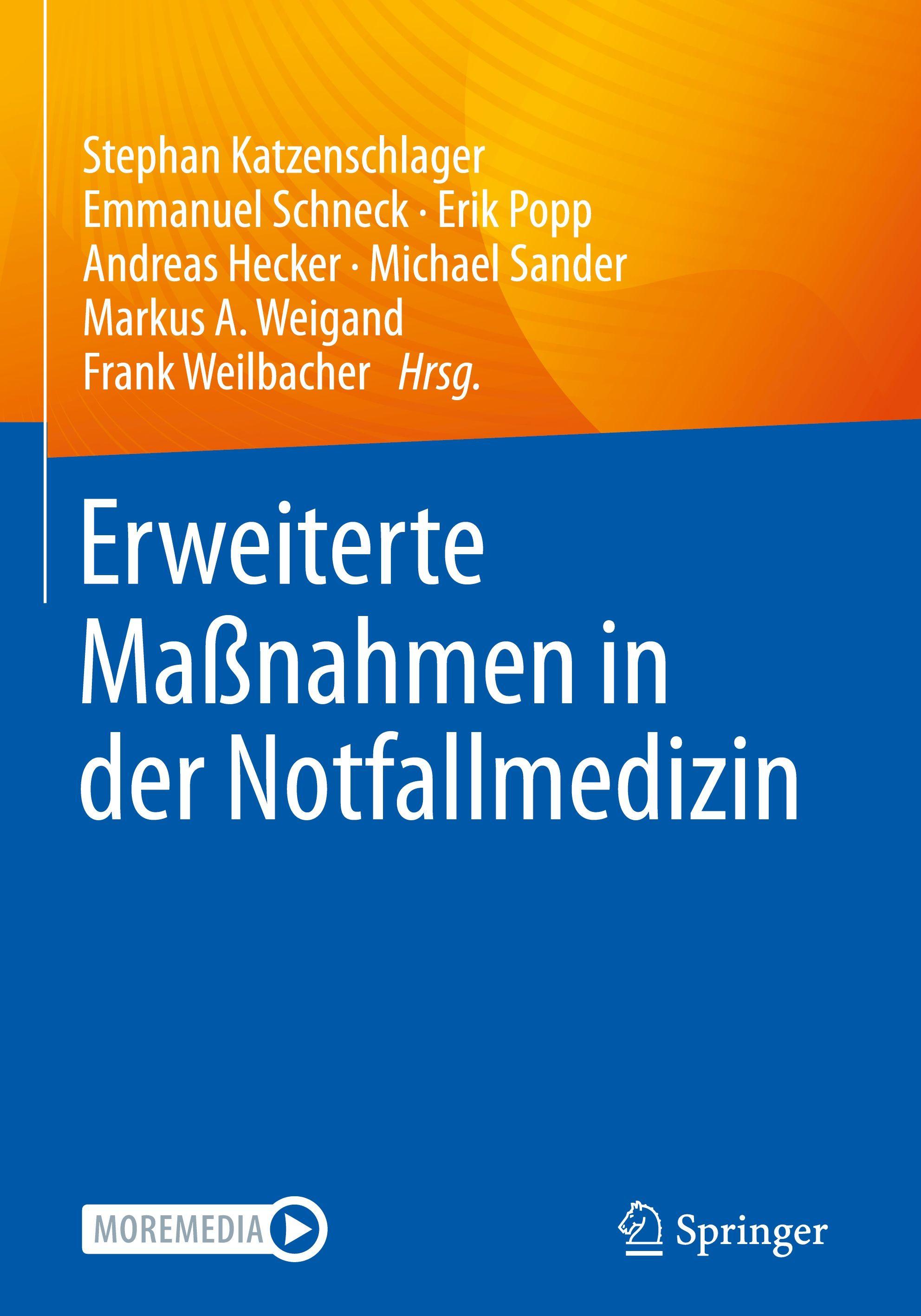 Vorderes Coverbild Erweiterte Maßnahmen in der Notfallmedizin