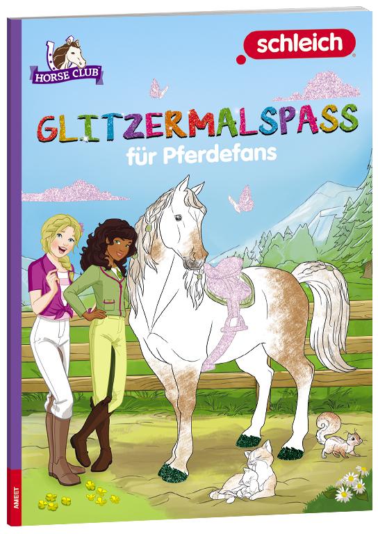Vorderes Coverbild schleich® Horse Club(TM) - Glitzermalspaß für Pferdefans