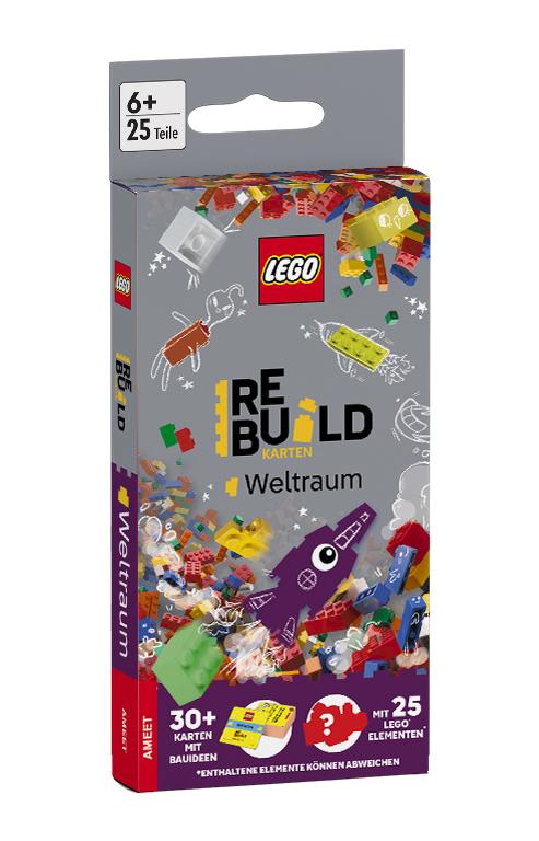 Vorderes Coverbild LEGO® - Rebuild Karten - Weltraum