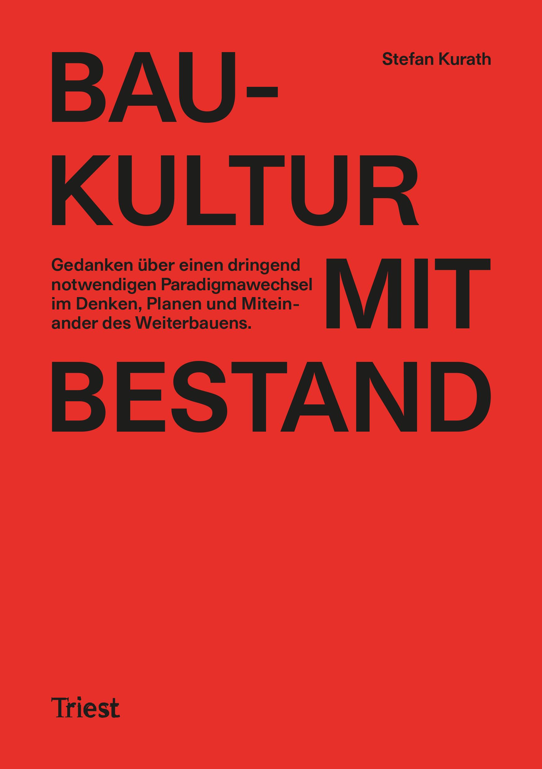 Vorderes Coverbild Baukultur mit Bestand