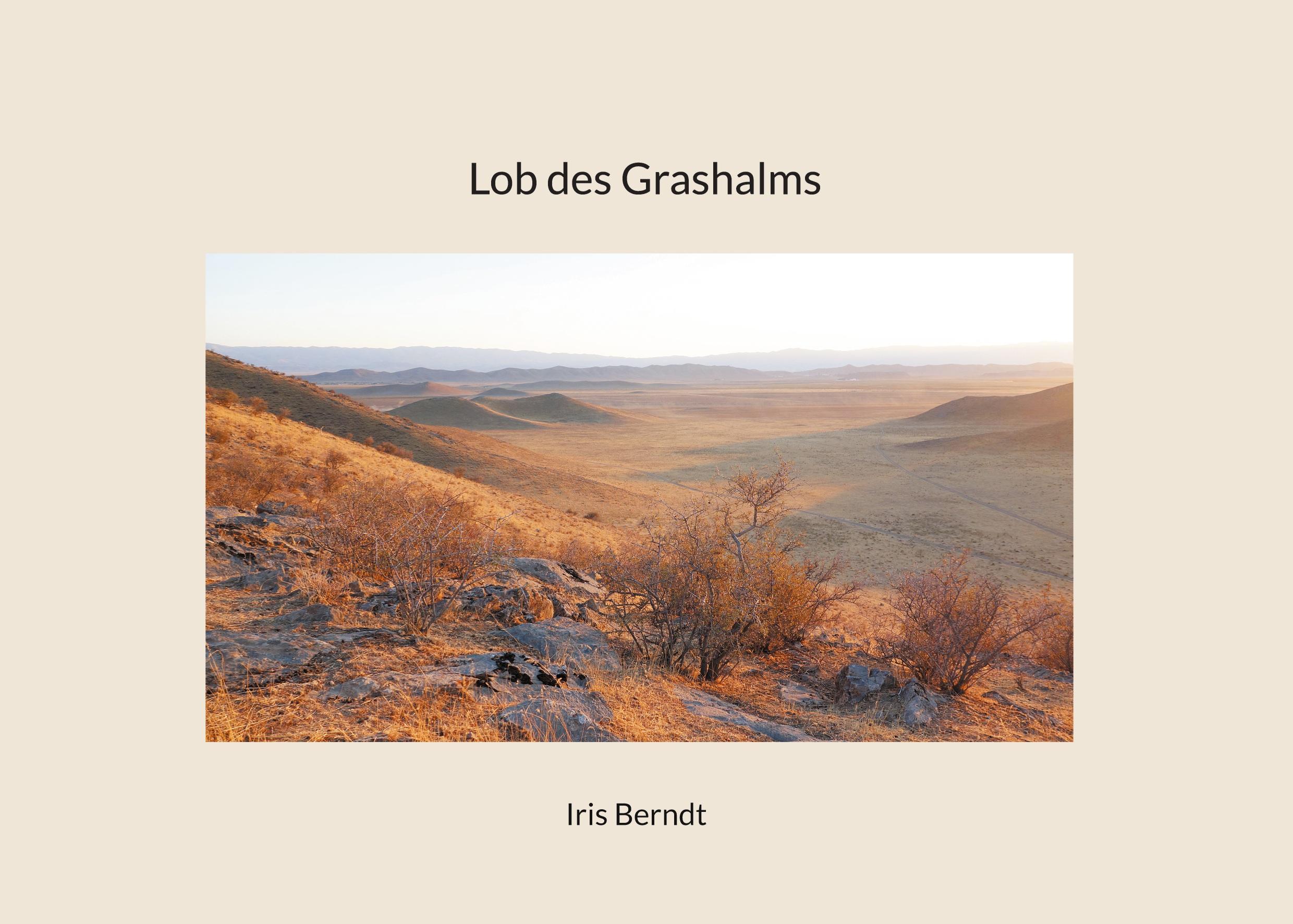 Vorderes Coverbild Lob des Grashalms