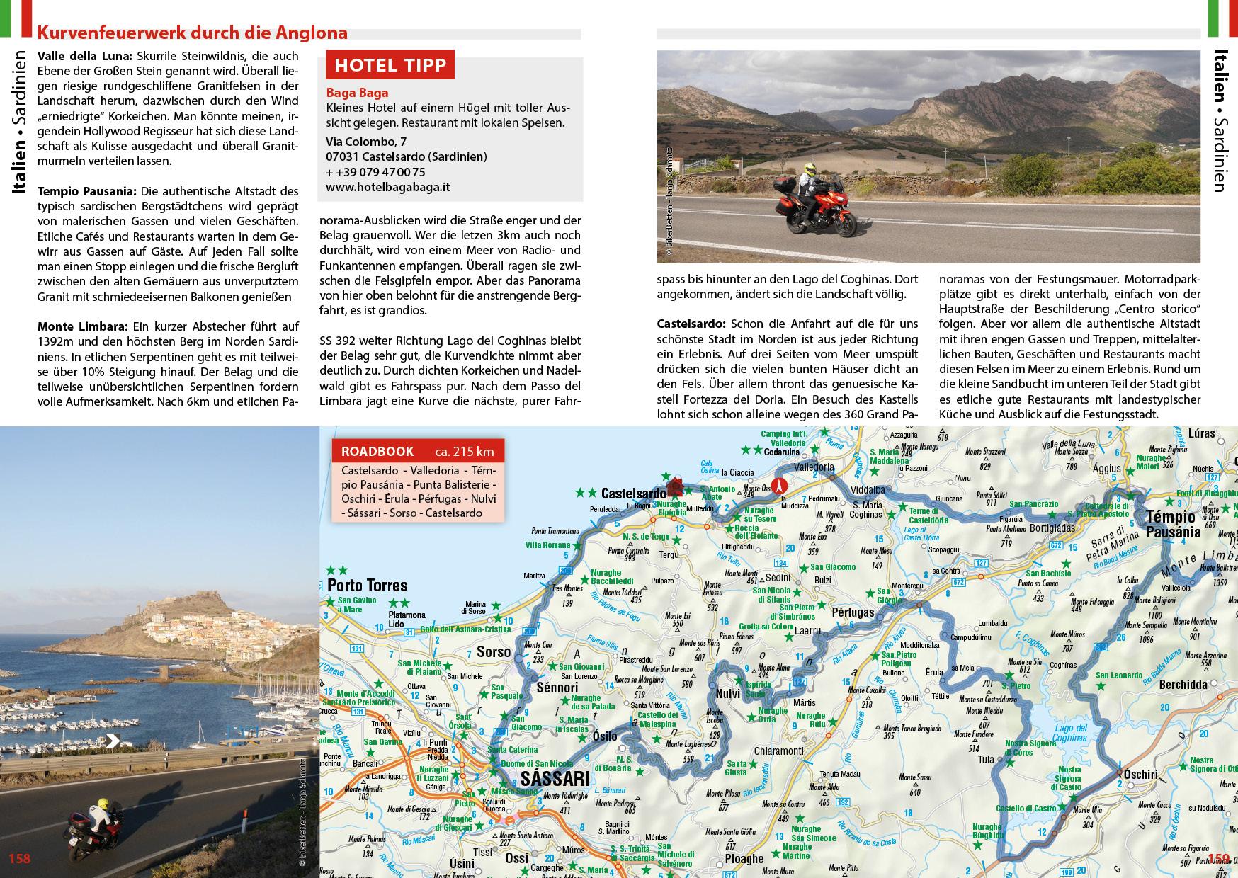Beispielinhalt (Bild) Biker Atlas 2025