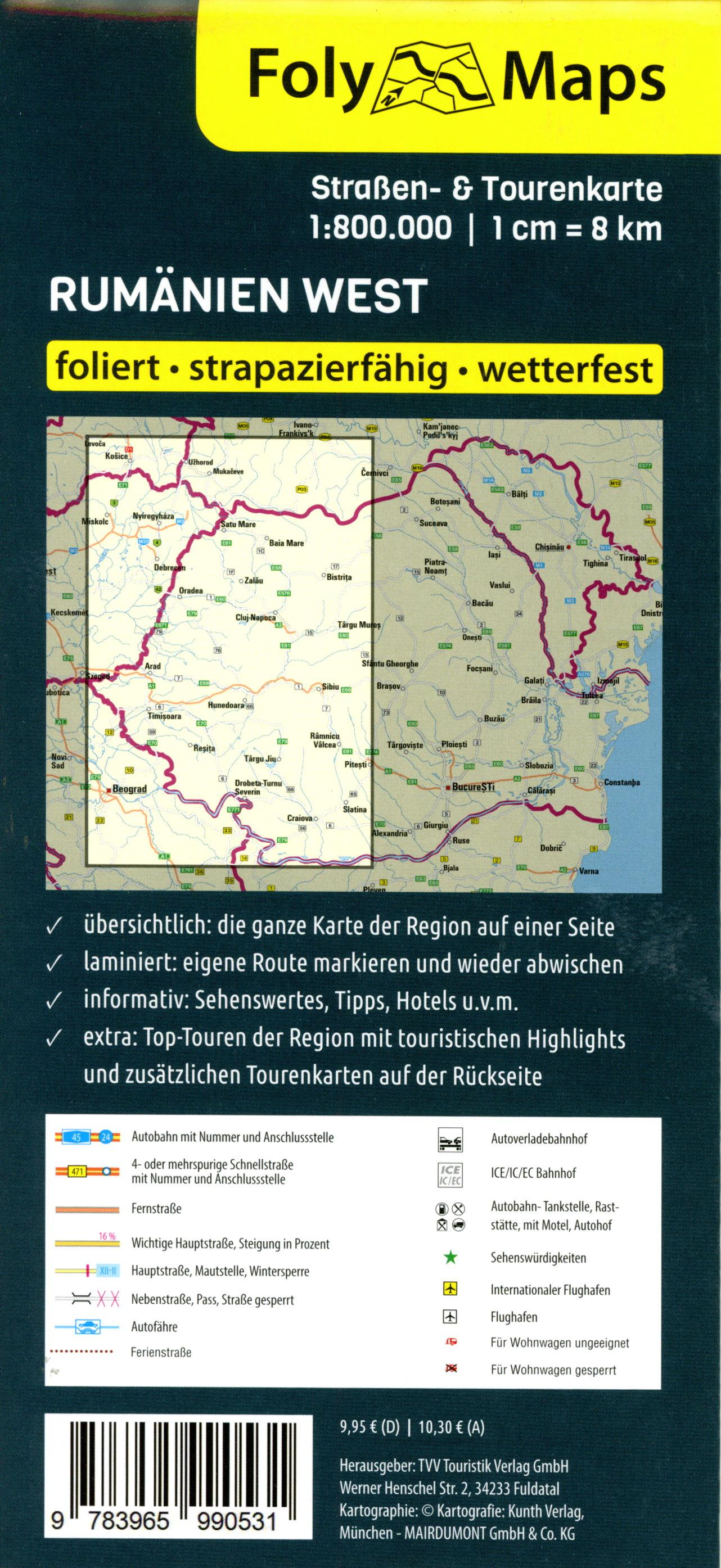 Beispielinhalt (Bild) FolyMap Rumänien West