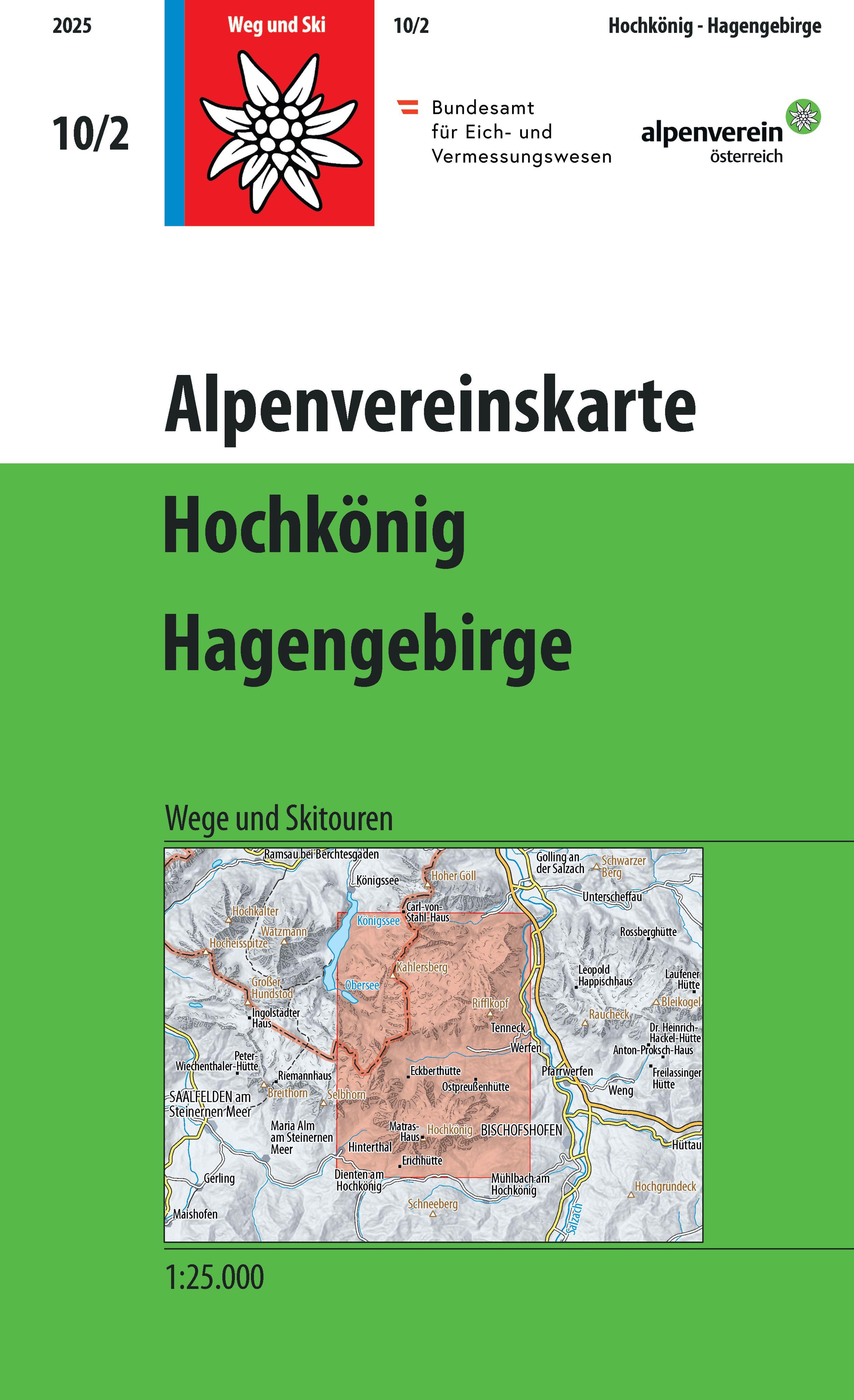Vorderes Coverbild Hochkönig - Hagengebirge