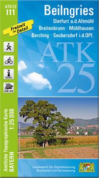 Vorderes Coverbild ATK25-I11 Beilngries (Amtliche Topographische Karte 1:25000)