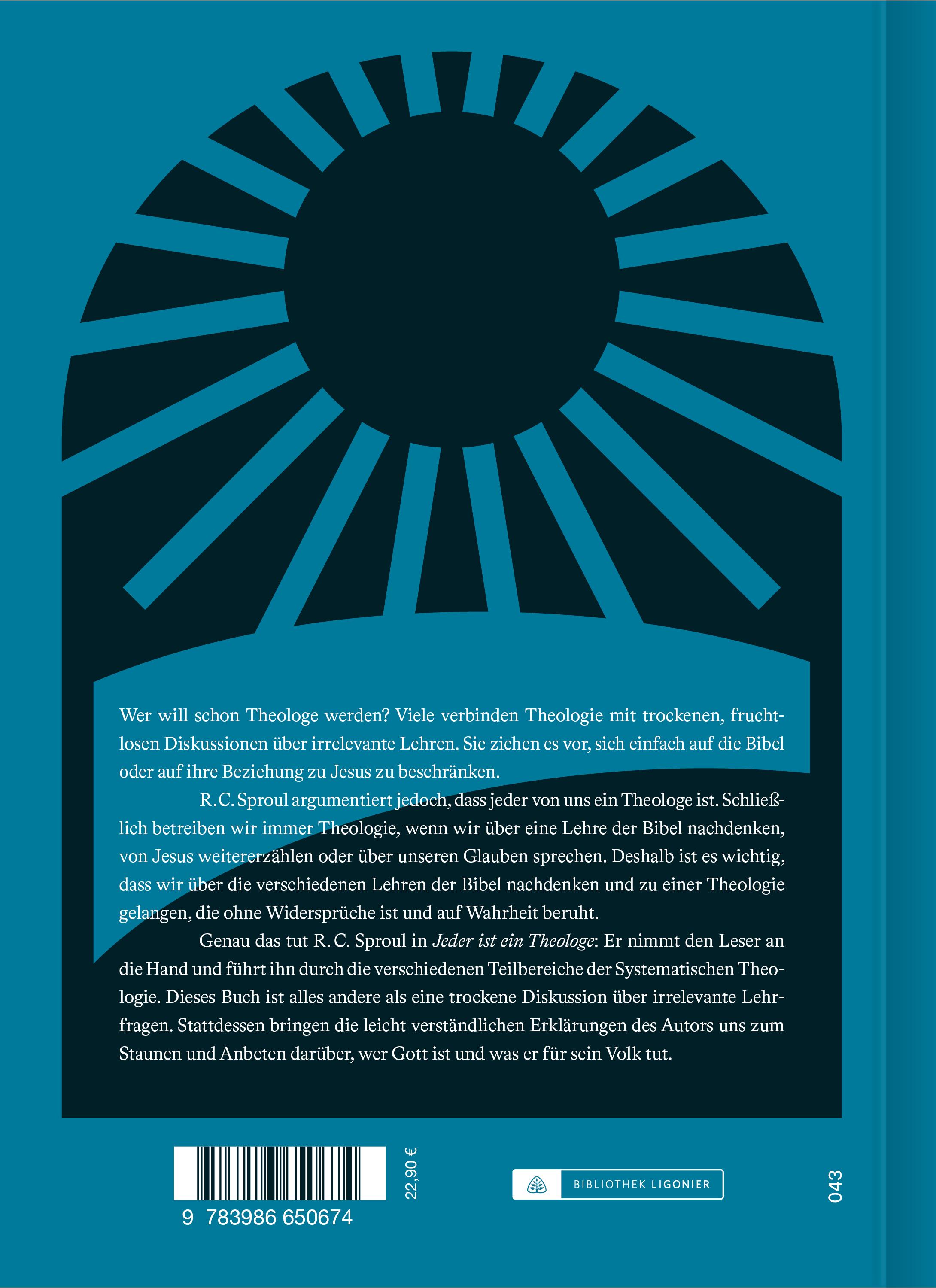 Rückseitencover Jeder ist ein Theologe