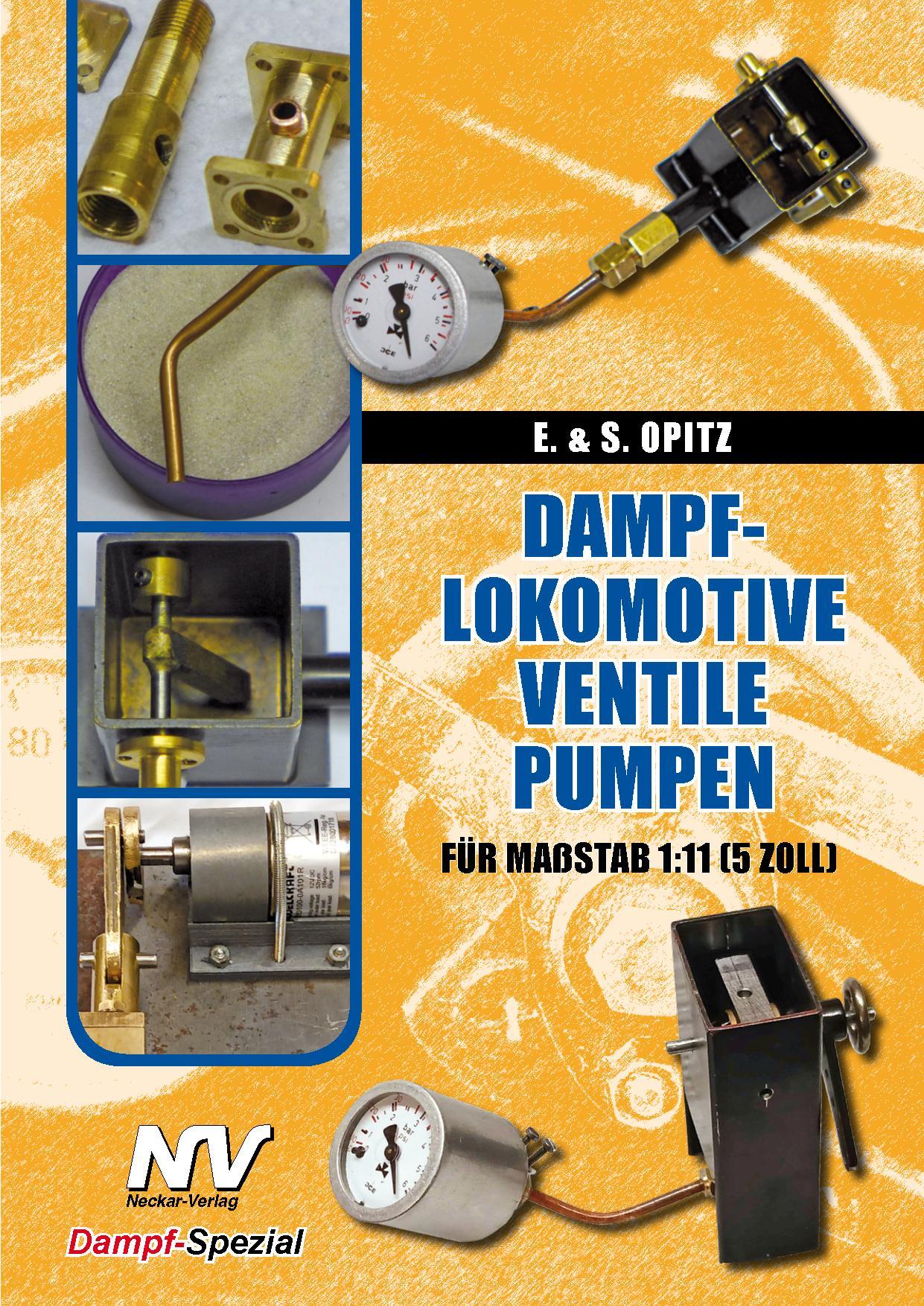 Vorderes Coverbild DAMPFLOKOMOTIVE - VENTIL - PUMPEN