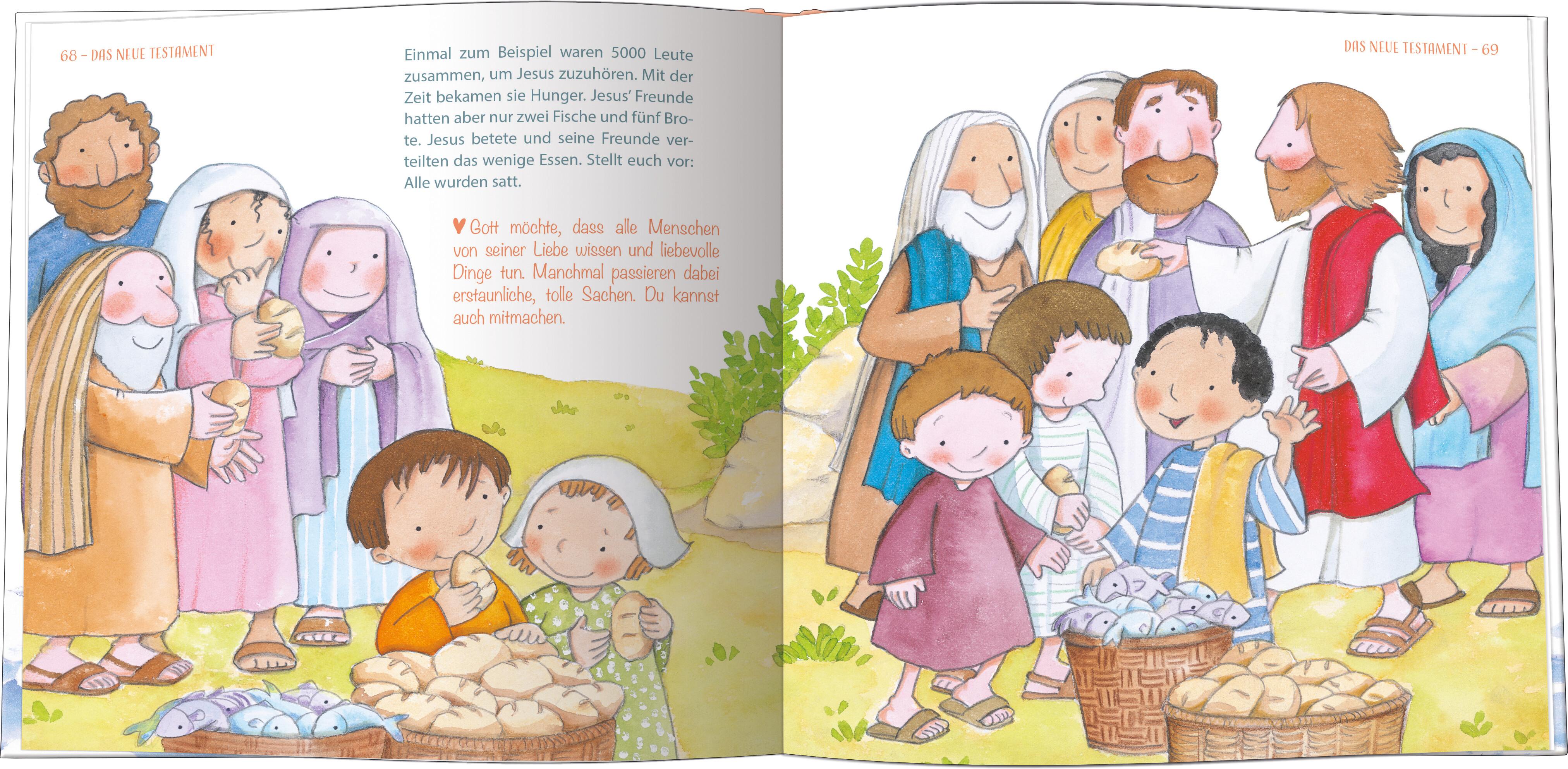 Beispielinhalt (Bild) Meine Bibel zur Taufe