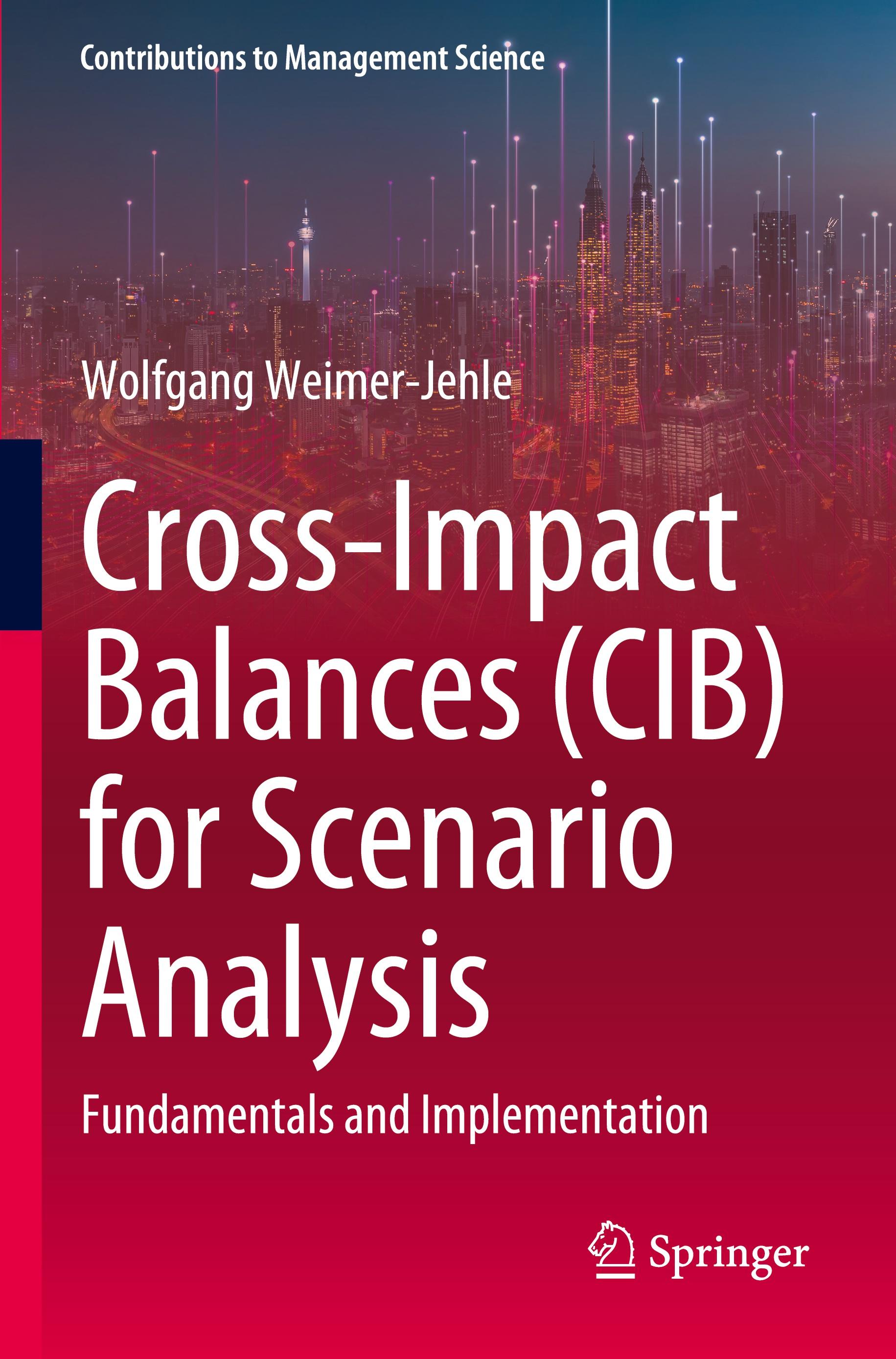 Vorderes Coverbild Cross-Impact Balances (CIB) for Scenario Analysis