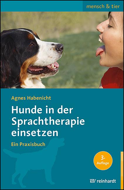 Vorderes Coverbild Hunde in der Sprachtherapie einsetzen