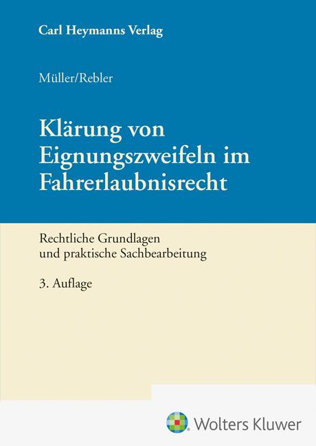 Vorderes Coverbild Klärung von Eignungszweifeln im Fahrerlaubnisrecht
