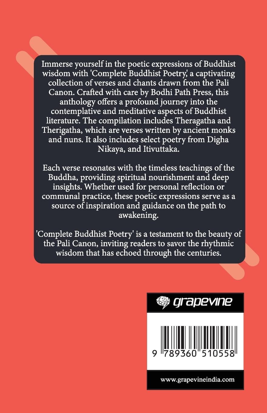 Rückseitencover Complete Buddhist Poetry