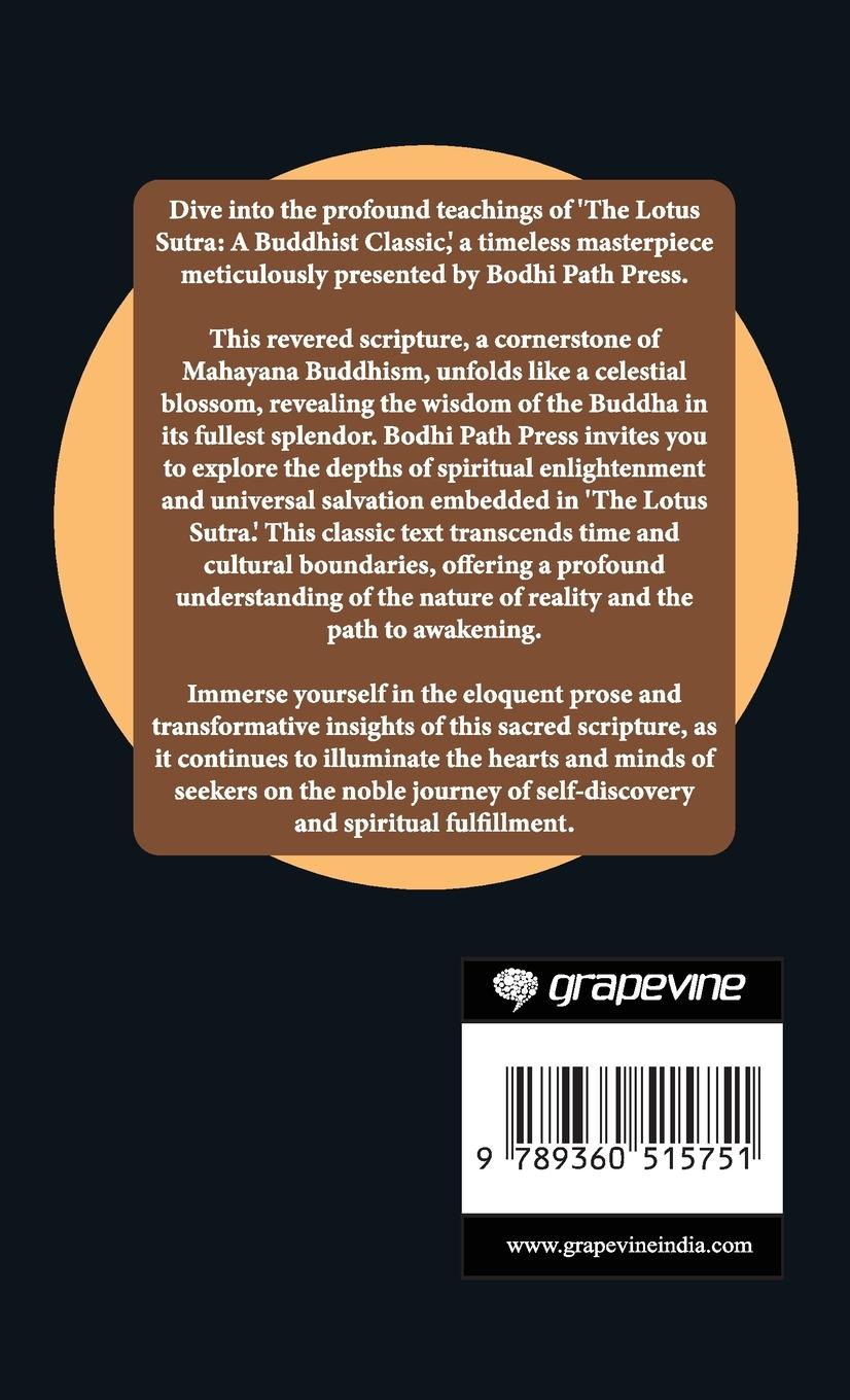 Rückseitencover The Lotus Sutra