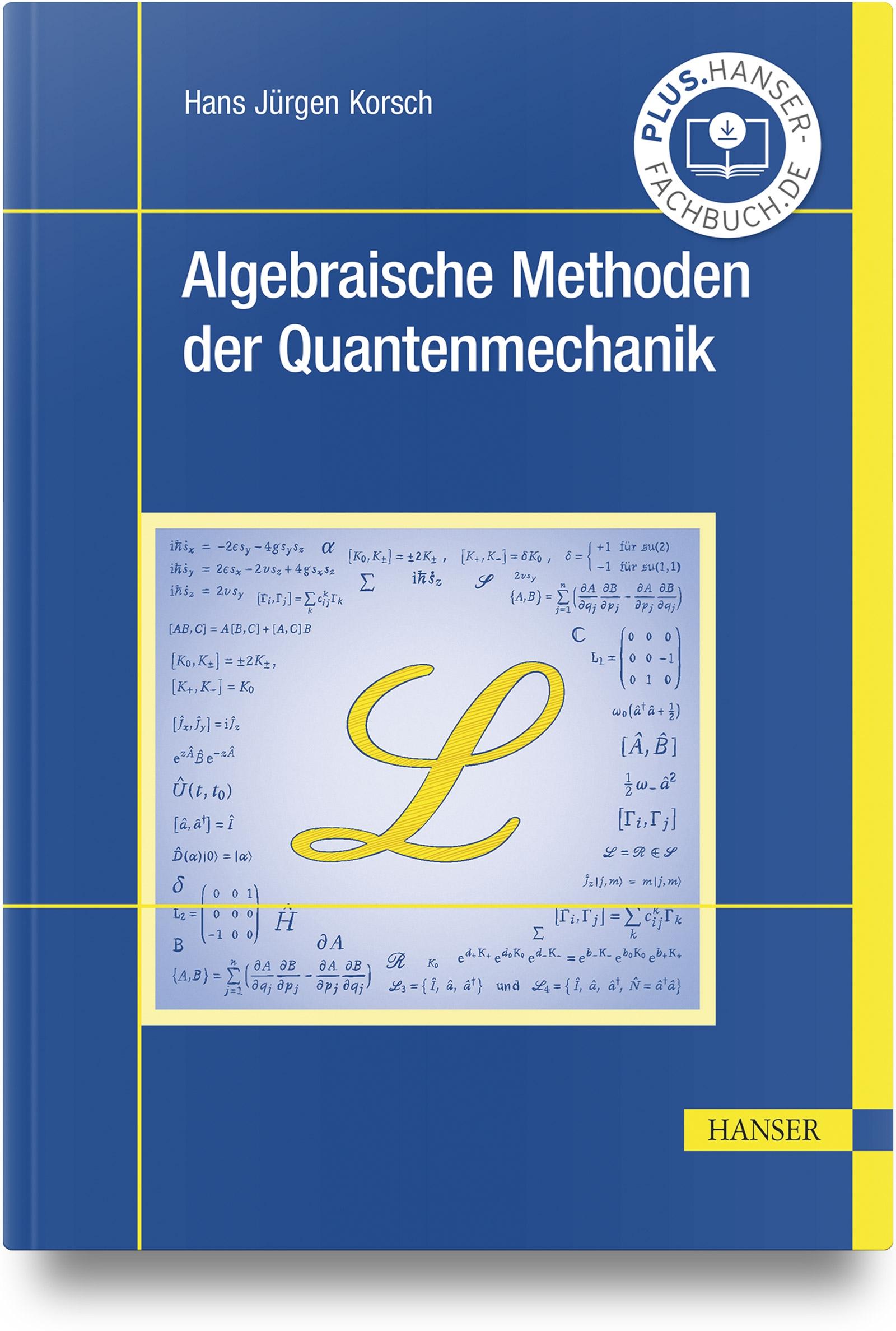 Vorderes Coverbild Algebraische Methoden der Quantenmechanik