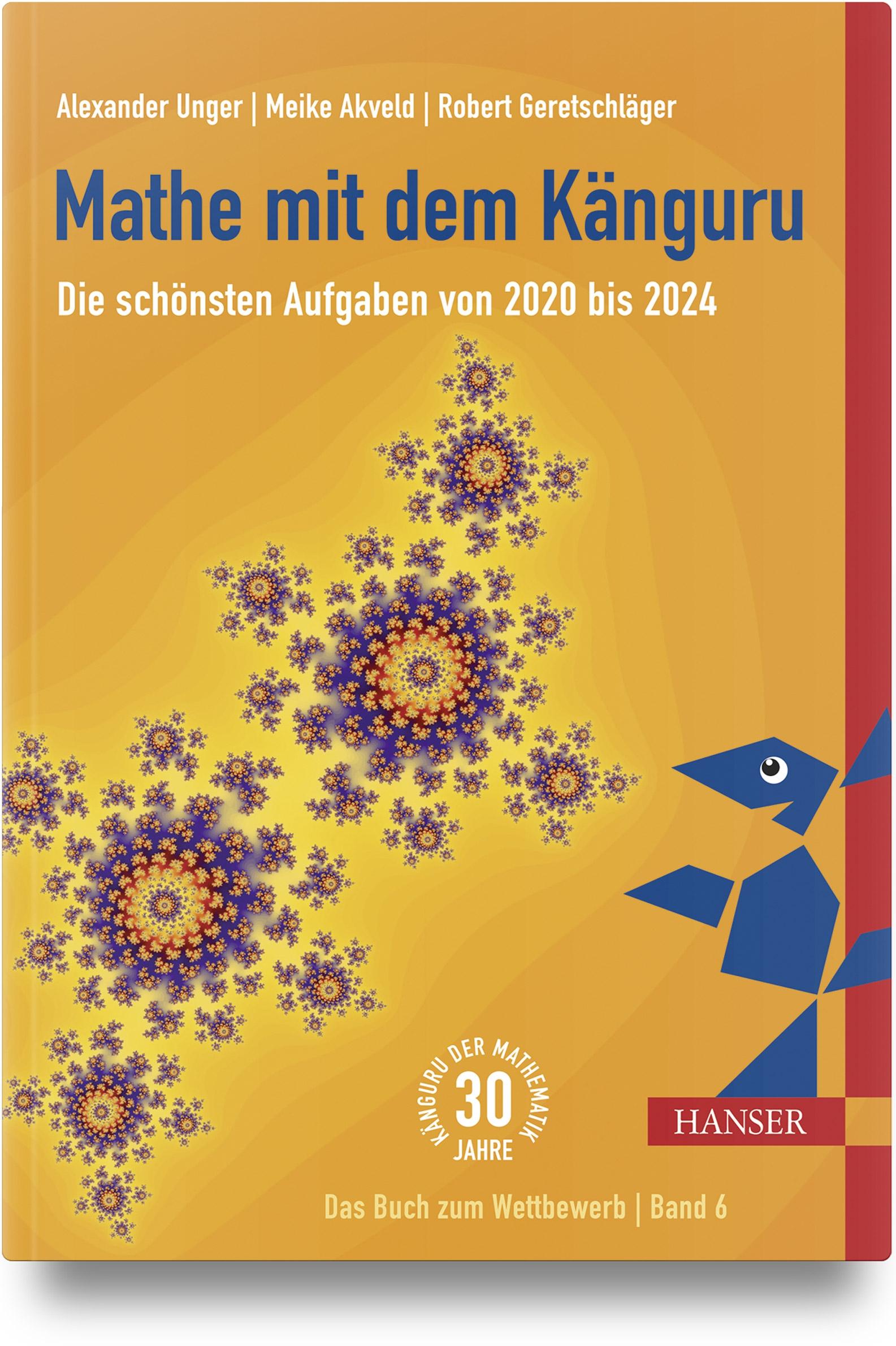 Vorderes Coverbild Mathe mit dem Känguru 6