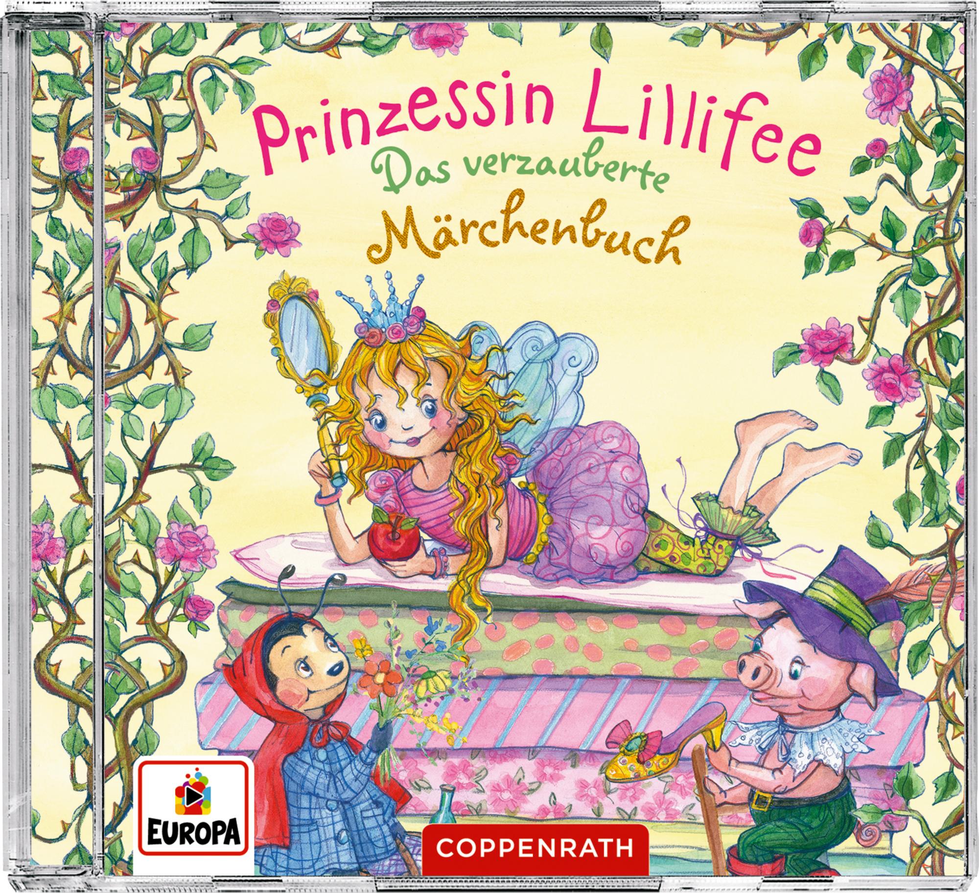 Vorderes Coverbild CD Hörspiel: Prinzessin Lillifee - Das verzauberte Märchenbuch