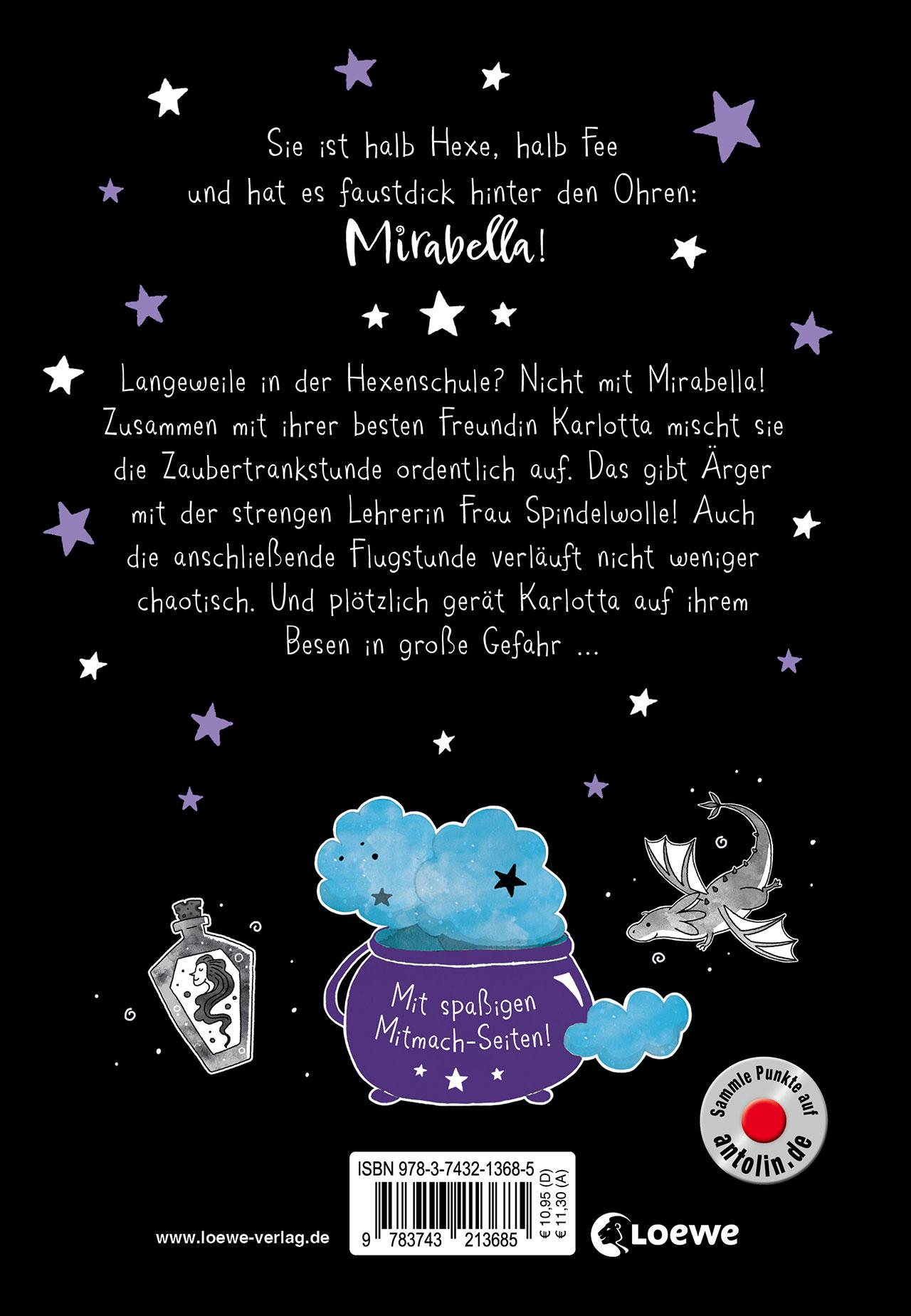 Rückseitencover Mirabella Hexenfee bricht die Regeln (Band 2)