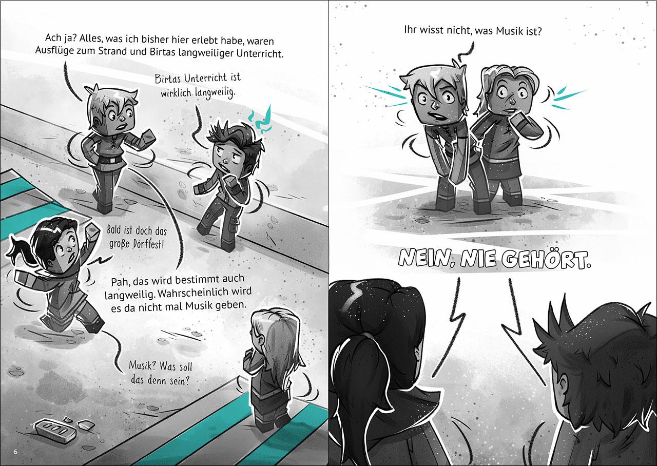 Beispielinhalt (Bild) Das Dorf (Band 6) - Verloren in der Finsternis