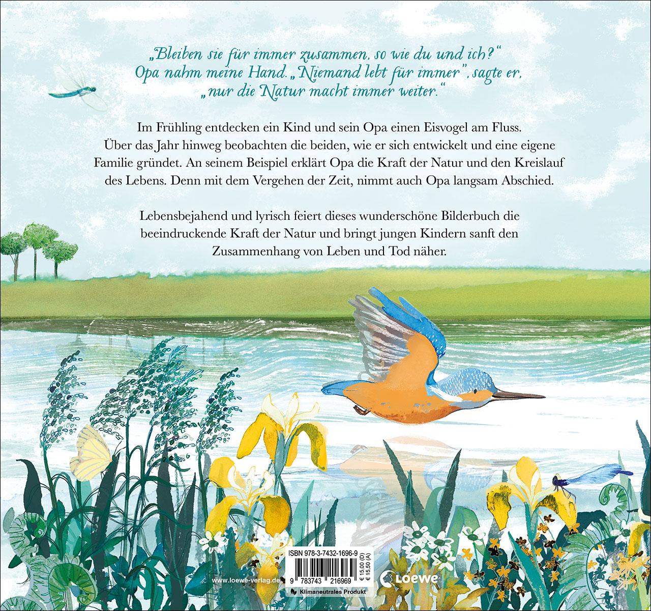 Rückseitencover Opa und der Eisvogel