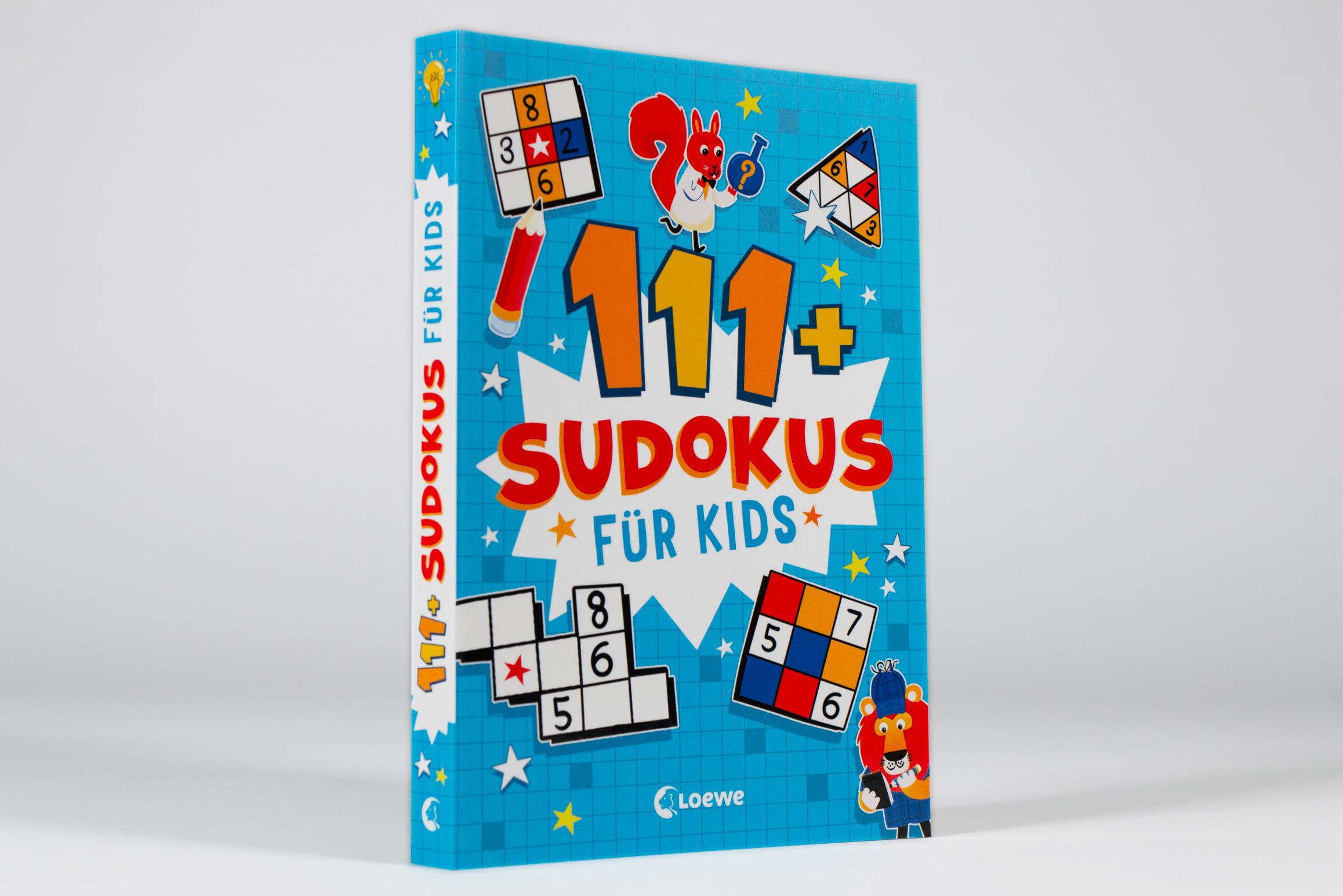 Beispielinhalt (Bild) 111+ Sudokus für Kids