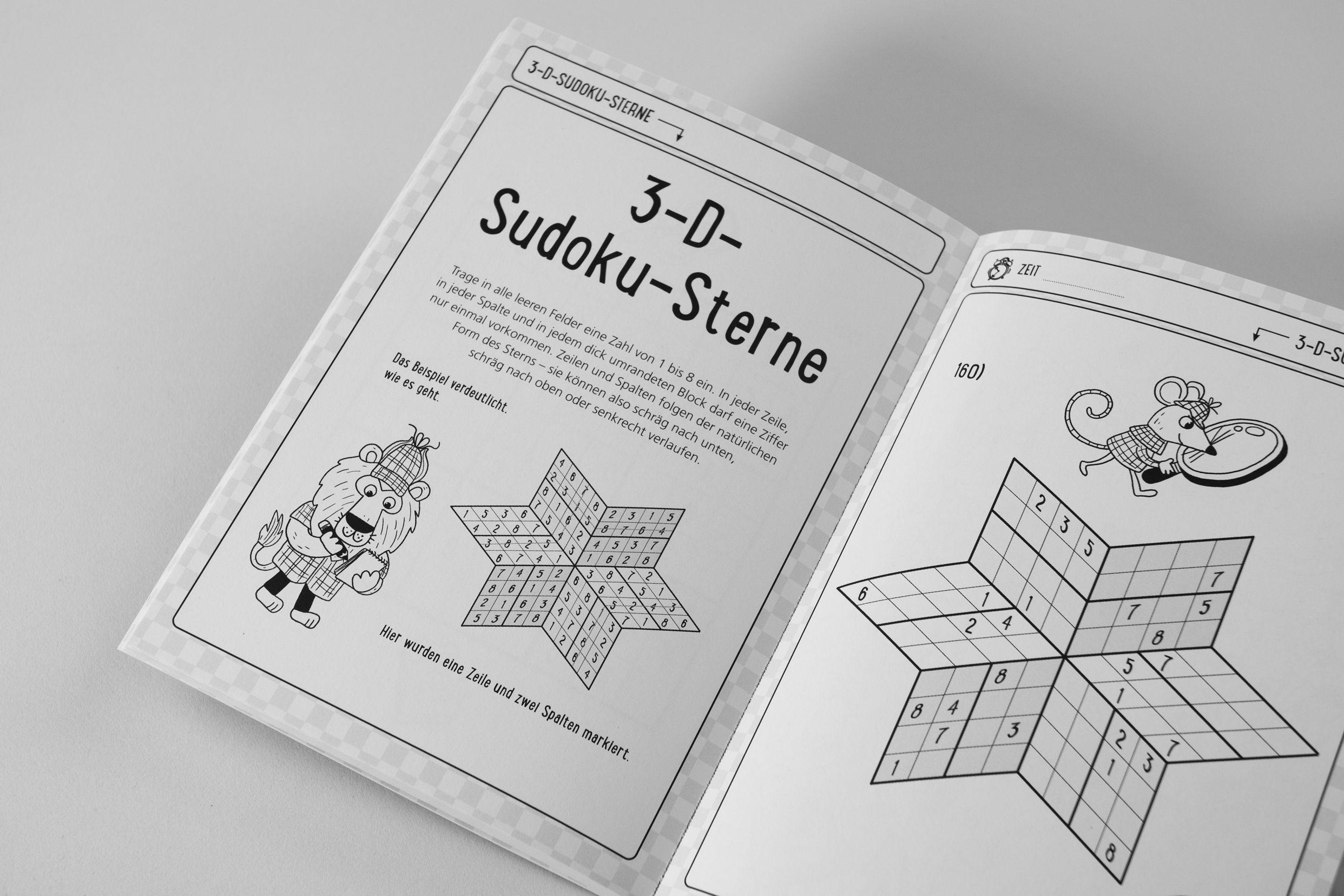 Beispielinhalt (Bild) 111+ Sudokus für Kids