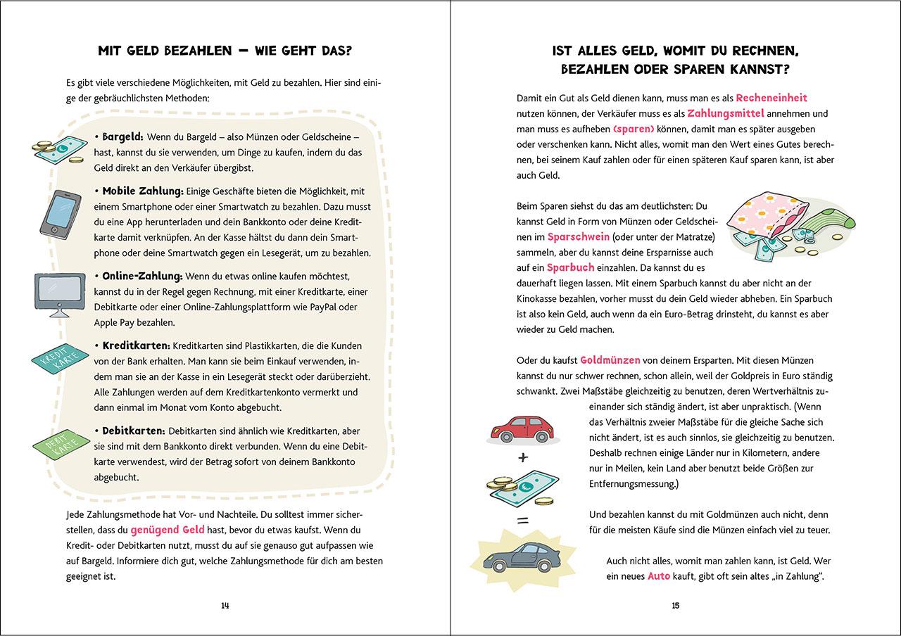 Beispielinhalt (Bild) Alles Money, oder was? - Von Aktien, Bitcoins und Zinsen