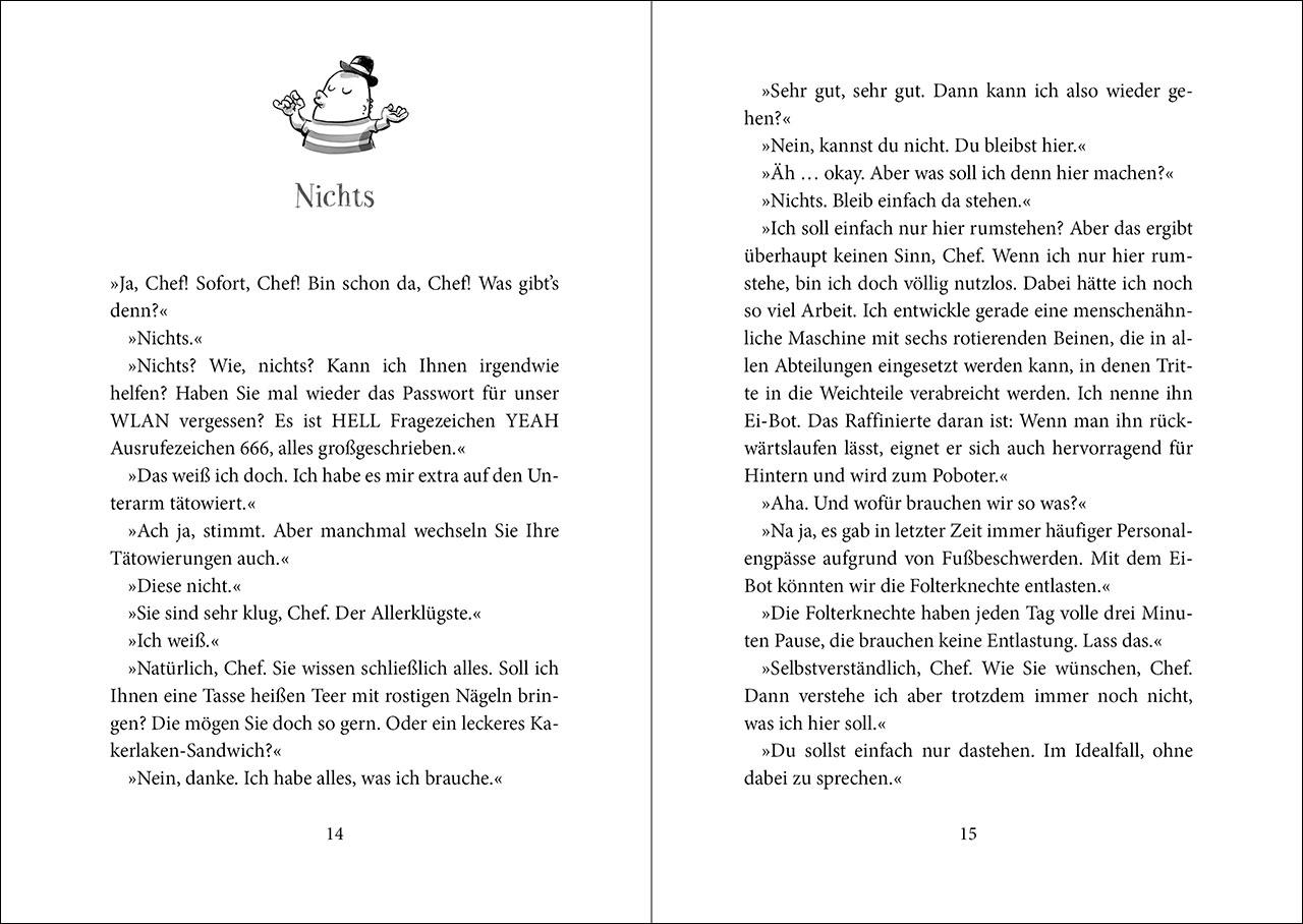 Beispielinhalt (Bild) Luzifer junior (Band 16) - Alarmstufe: Aaron!