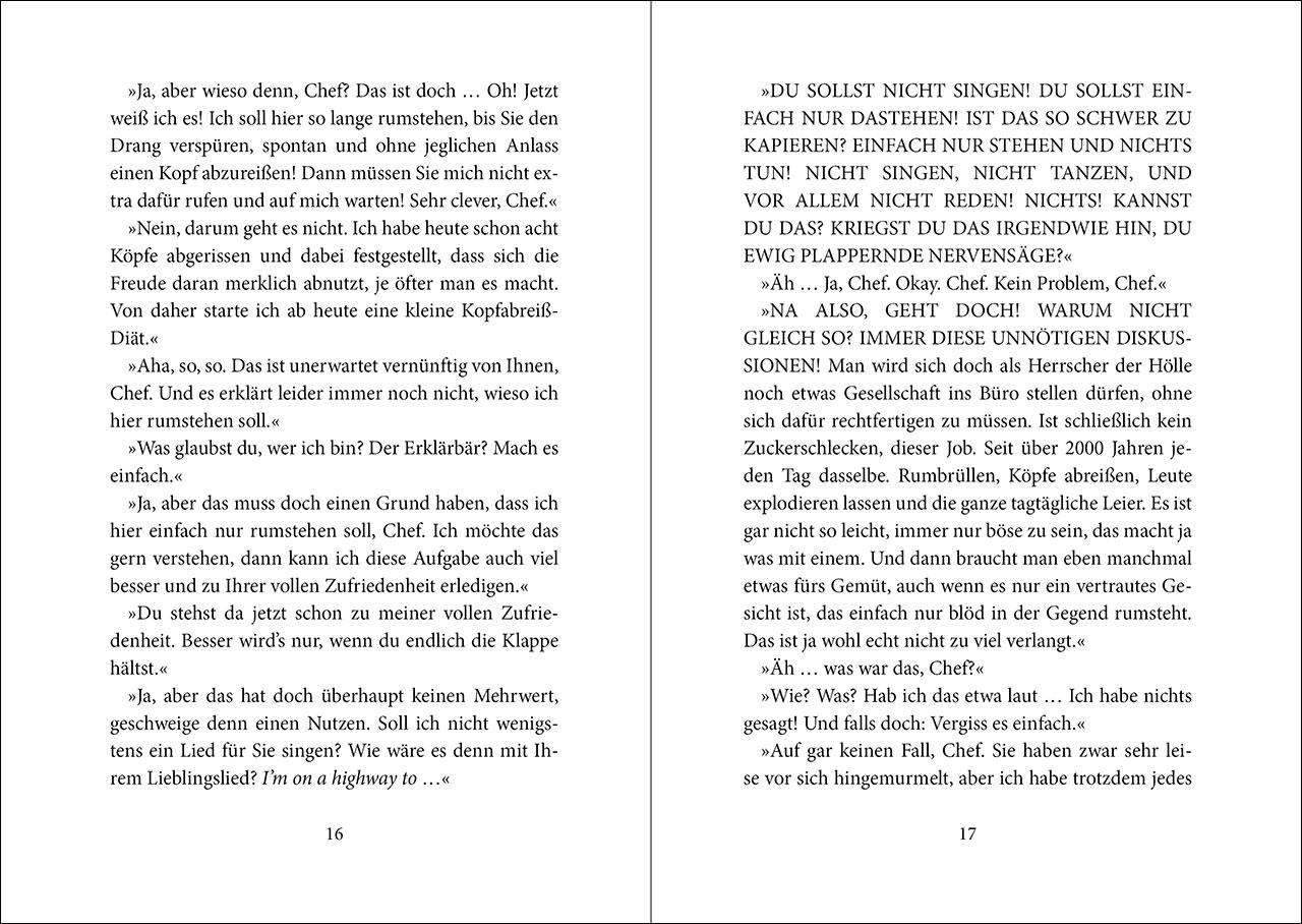 Beispielinhalt (Bild) Luzifer junior (Band 16) - Alarmstufe: Aaron!