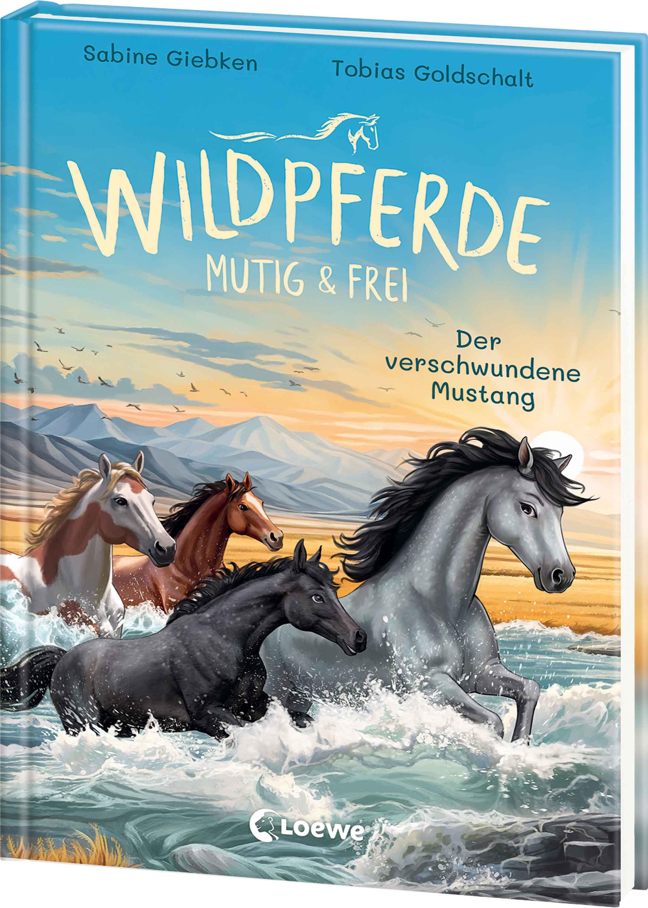 Vorderes Coverbild Wildpferde - mutig und frei (Band 4) - Der verschwundene Mustang