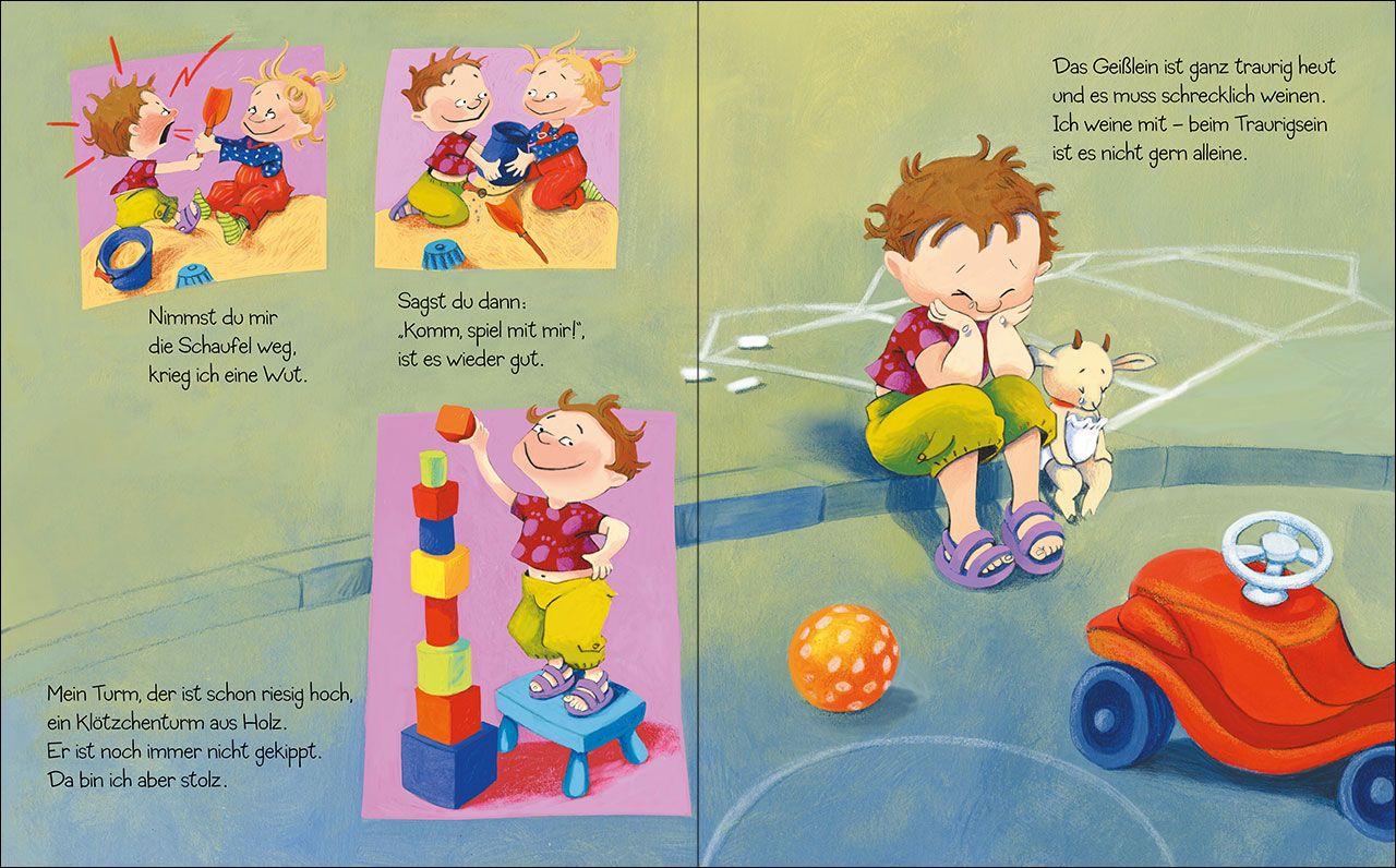 Beispielinhalt (Bild) Weinen, lachen, wütend sein - dafür bin ich nicht zu klein!