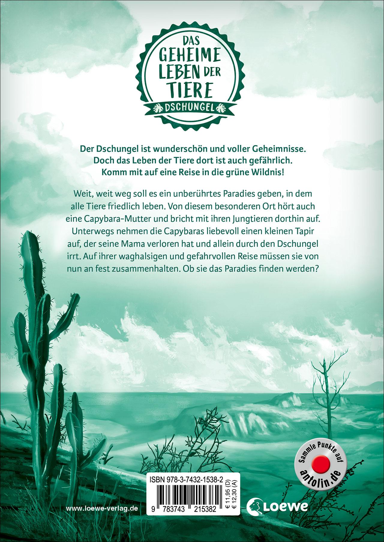 Rückseitencover Das geheime Leben der Tiere (Dschungel) - Verloren im Urwald