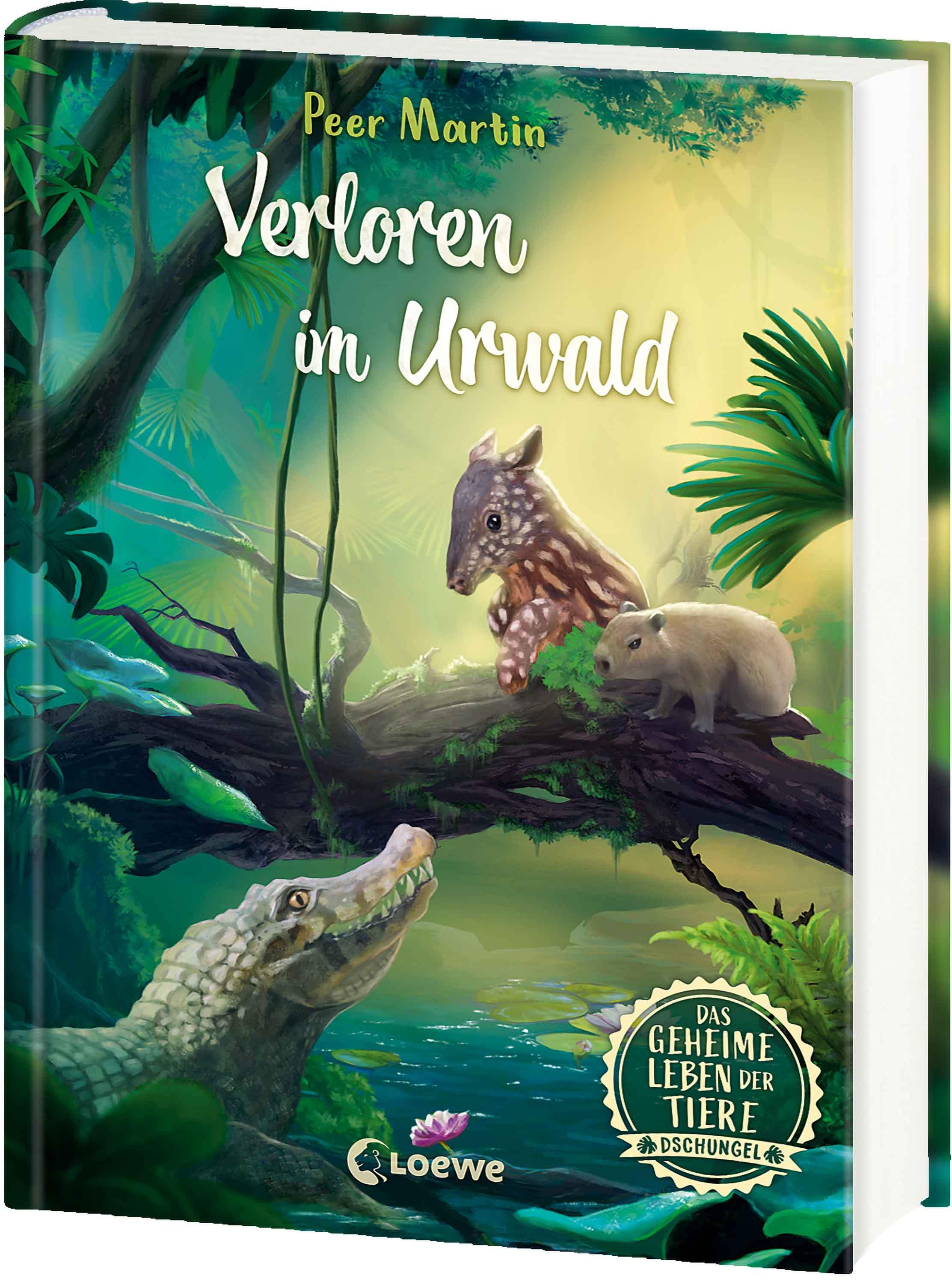 Vorderes Coverbild Das geheime Leben der Tiere (Dschungel) - Verloren im Urwald