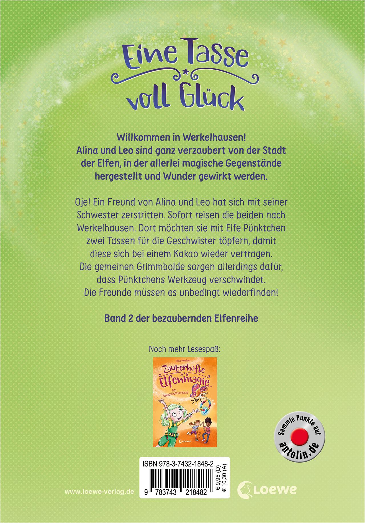 Rückseitencover Zauberhafte Elfenmagie (Band 2) - Ein Geschenk von Herzen