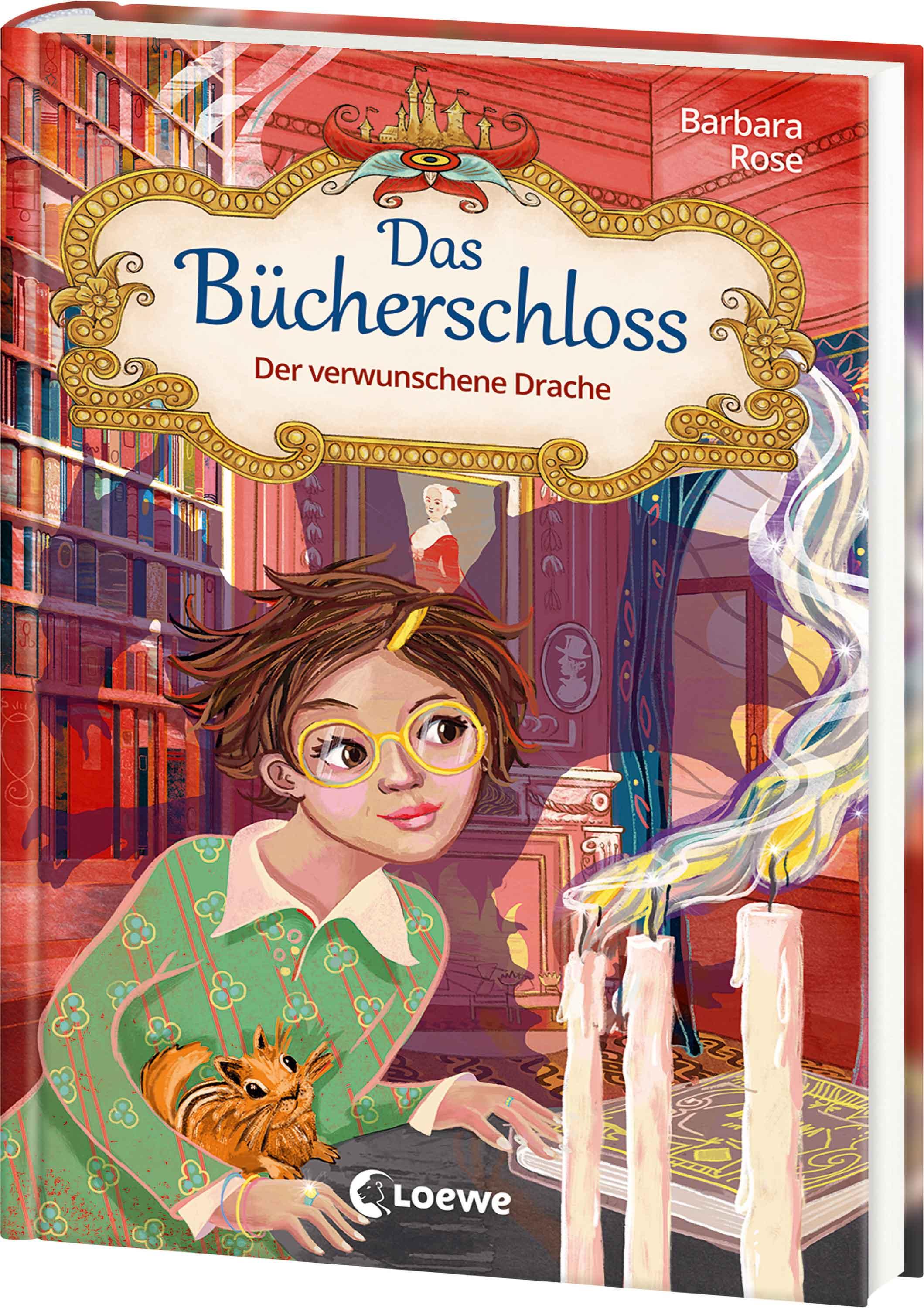 Vorderes Coverbild Das Bücherschloss (Band 7) - Der verwunschene Drache