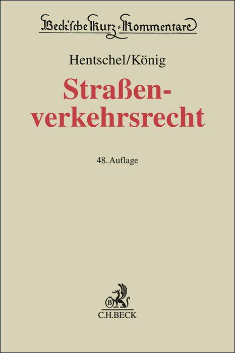 Vorderes Coverbild Straßenverkehrsrecht