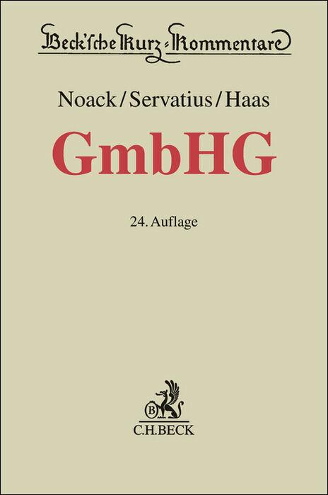Vorderes Coverbild Gesetz betreffend die Gesellschaften mit beschränkter Haftung