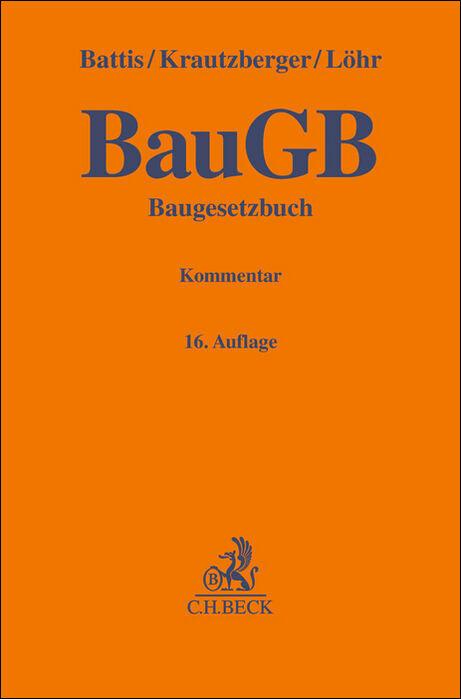 Vorderes Coverbild Baugesetzbuch. BauGB