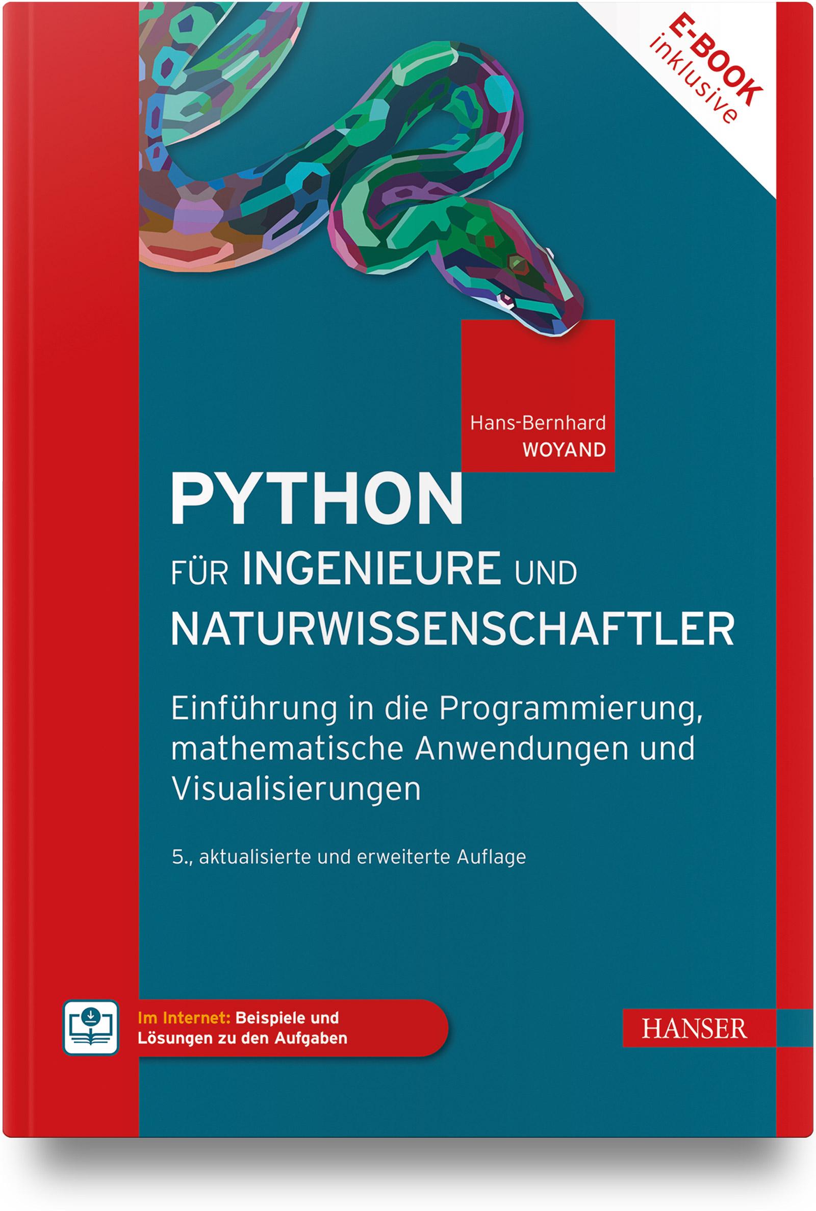 Vorderes Coverbild Python für Ingenieure und Naturwissenschaftler
