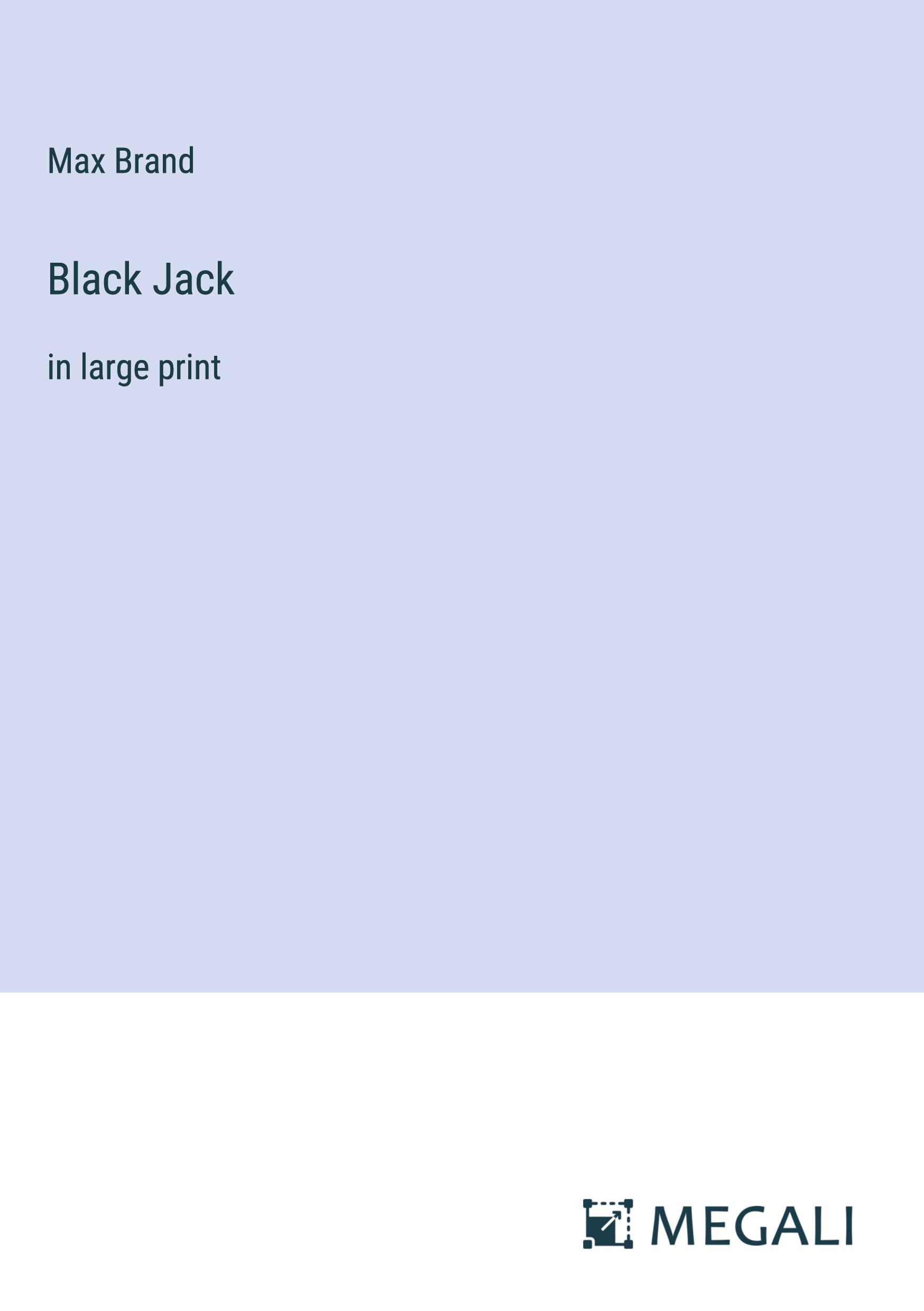Vorderes Coverbild Black Jack