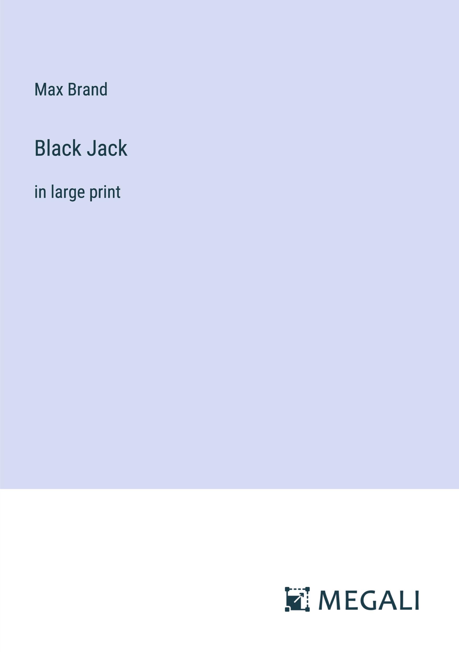 Vorderes Coverbild Black Jack