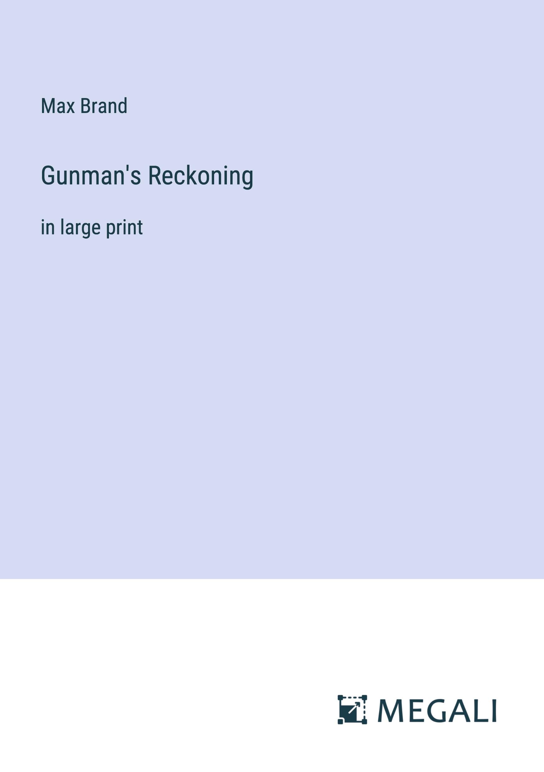 Vorderes Coverbild Gunman's Reckoning