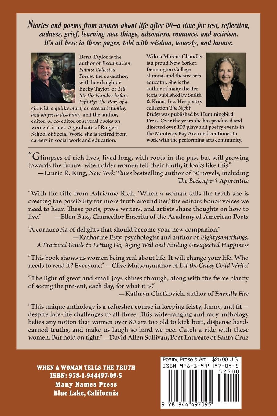 Rückseitencover When a Woman Tells the Truth