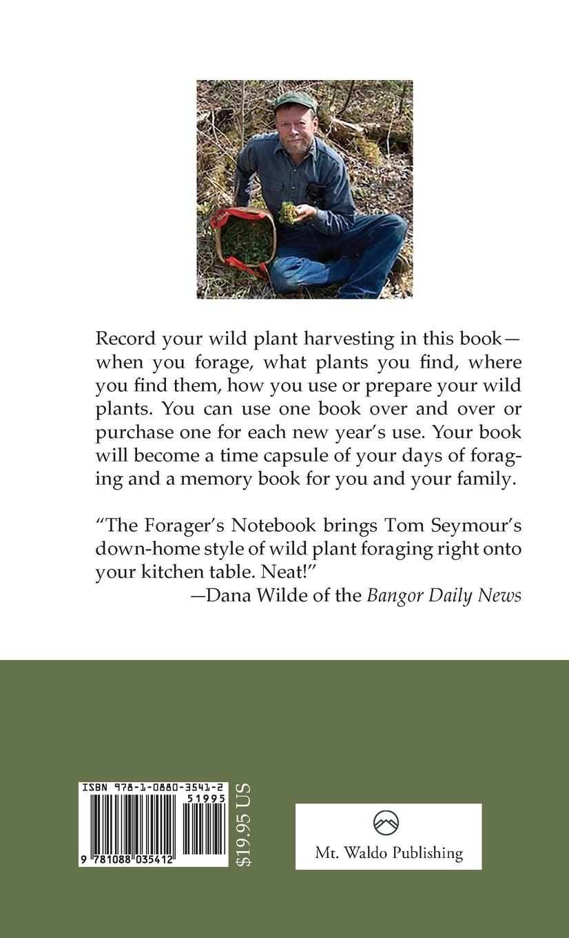 Rückseitencover Tom Seymour's Forager's Notebook