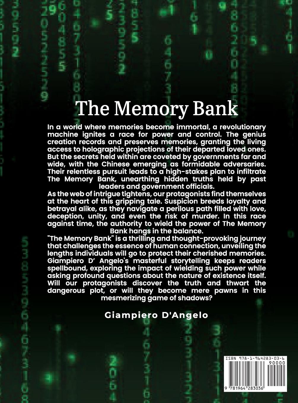 Rückseitencover The Memory Bank