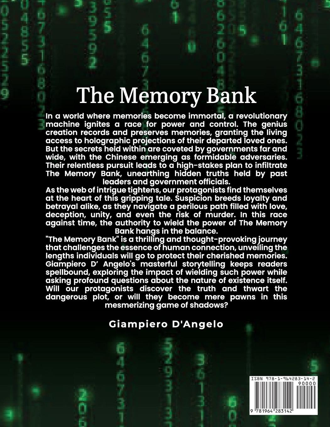 Rückseitencover The Memory Bank