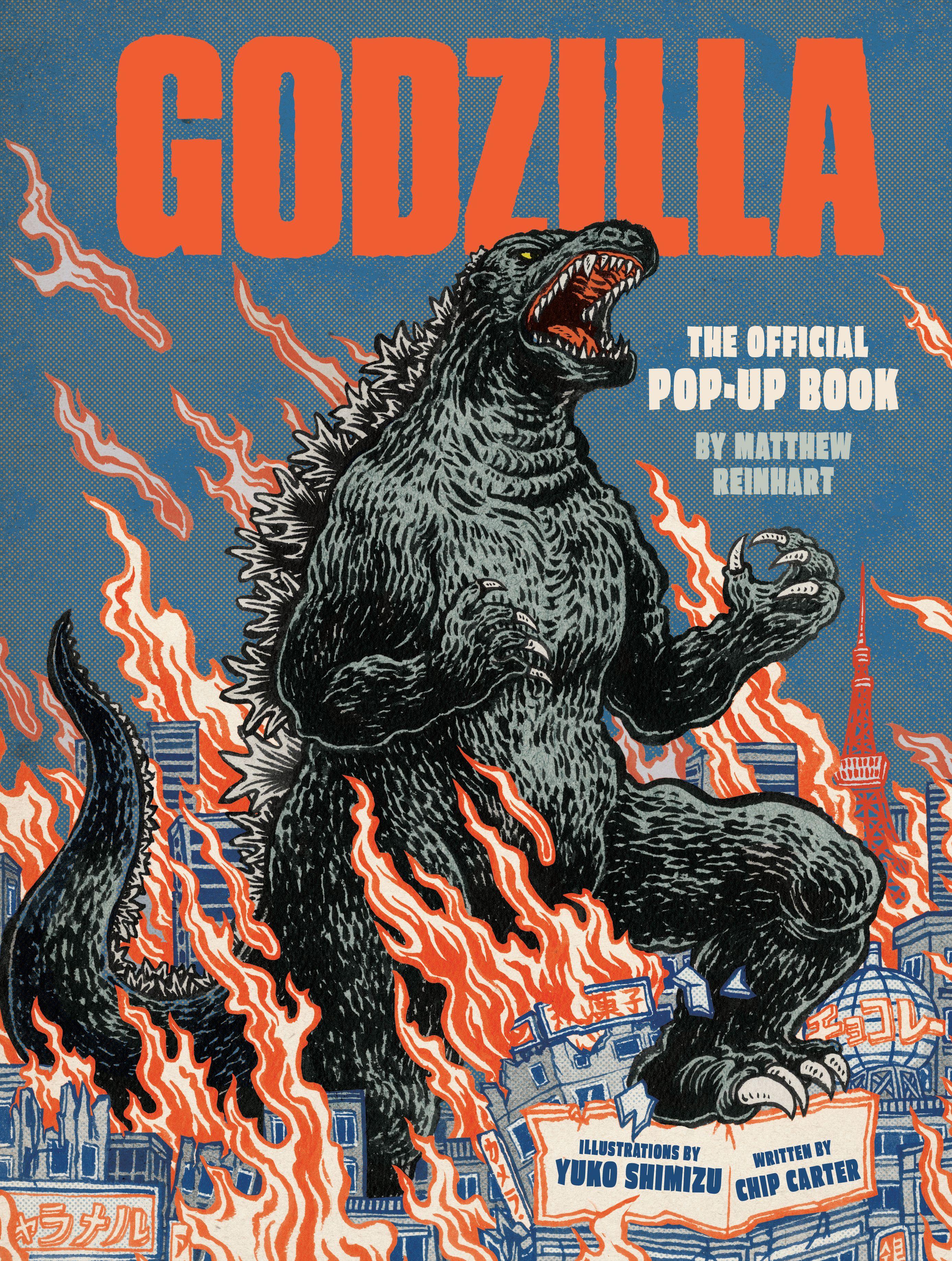 Vorderes Coverbild Godzilla: The Official Pop-Up Book