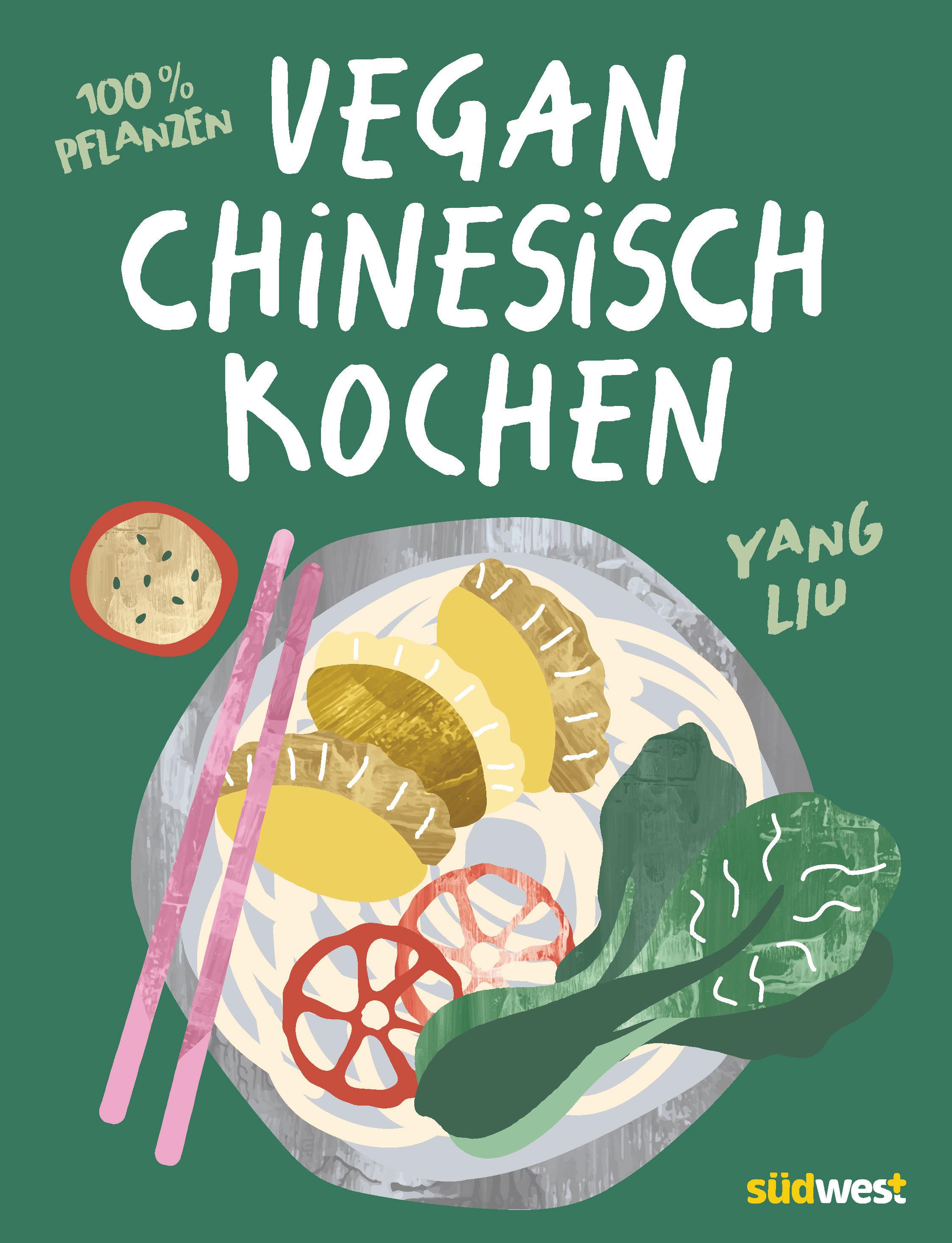 Vorderes Coverbild Vegan Chinesisch Kochen