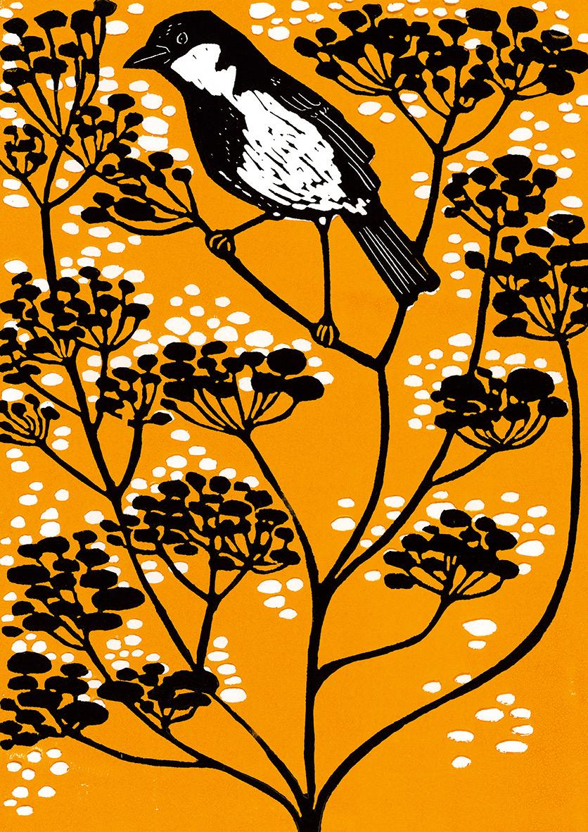 Beispielinhalt (Bild) Das geht nie vorbei - Vogelmotive Postkartenbuch