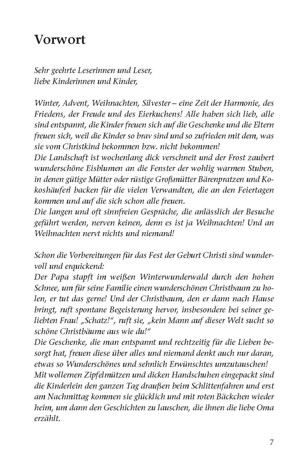 Beispielinhalt (Bild) Alle Jahre zwider